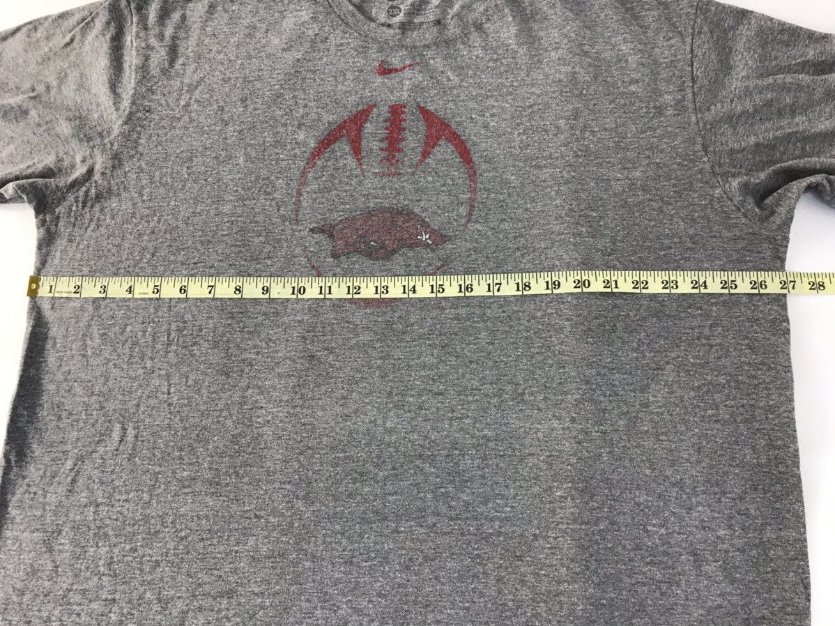 Nike Nike Arkansas American Football Crewneck Tee R154j Size US XXL / EU 58 / 5 - 8 Thumbnail