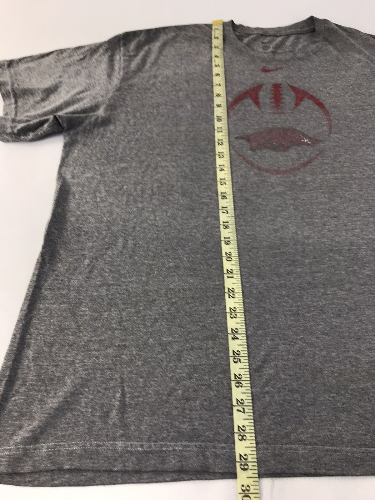 Nike Nike Arkansas American Football Crewneck Tee R154j Size US XXL / EU 58 / 5 - 9 Thumbnail