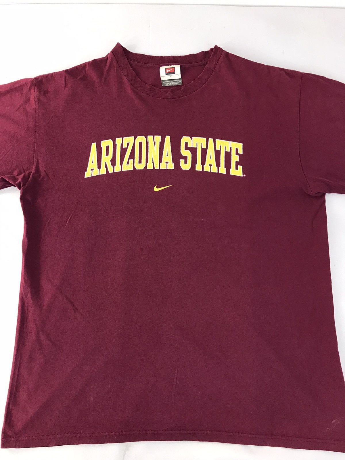 Nike Nike Team Arizona State Spell Out Crewneck Tee R155j Size US XL / EU 56 / 4 - 2 Thumbnail