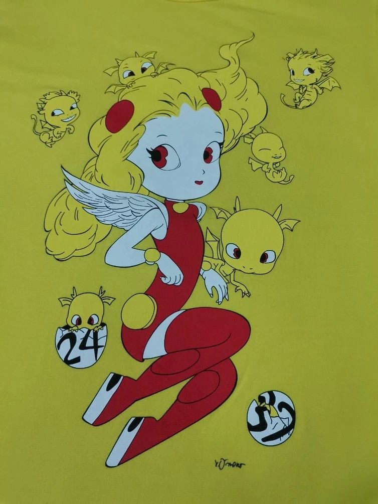 Anime × Cartoon Network × Japanese Brand 24 Hour Television Yoshatika Amano Murakami NO.2 Size US S / EU 44-46 / 1 - 1 Thumbnail
