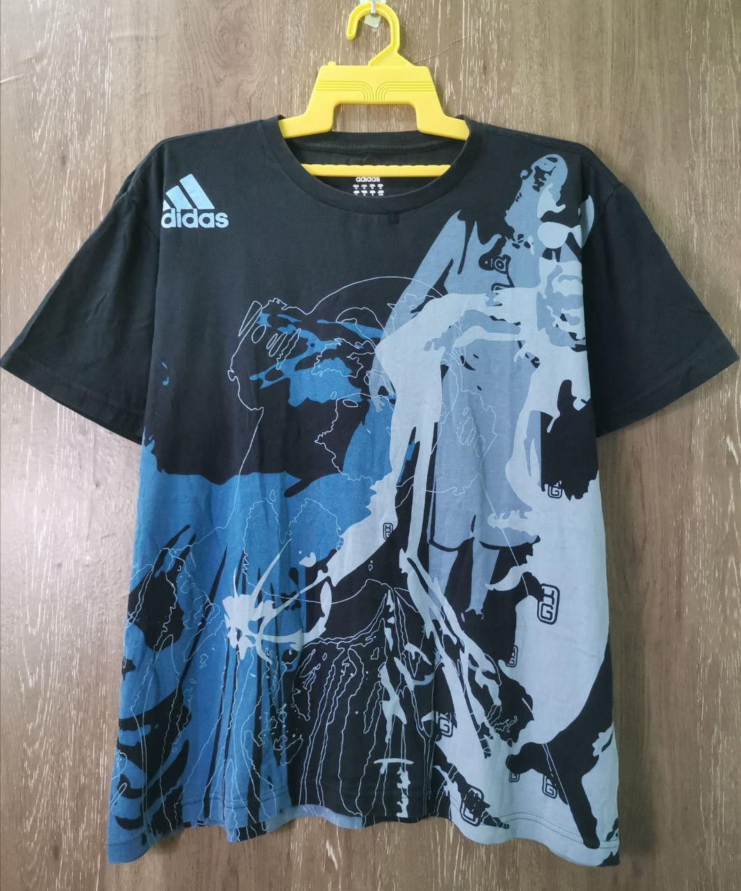 Adidas × NBA × Vintage Kevin Garnet KG Adidas Full Print Rare Basketball Size US M / EU 48-50 / 2 - 1 Thumbnail