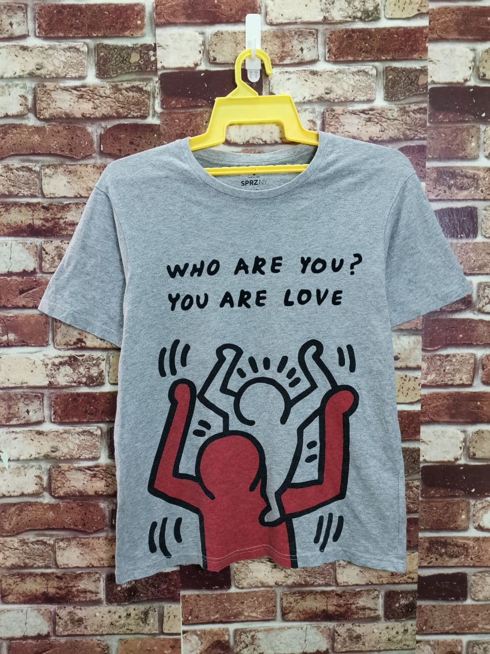 Andy Warhol × Keith Haring × Vintage Keith Haring Pop Art Tees Big Who are you MEDIUM SIZE Size US M / EU 48-50 / 2 - 1 Thumbnail