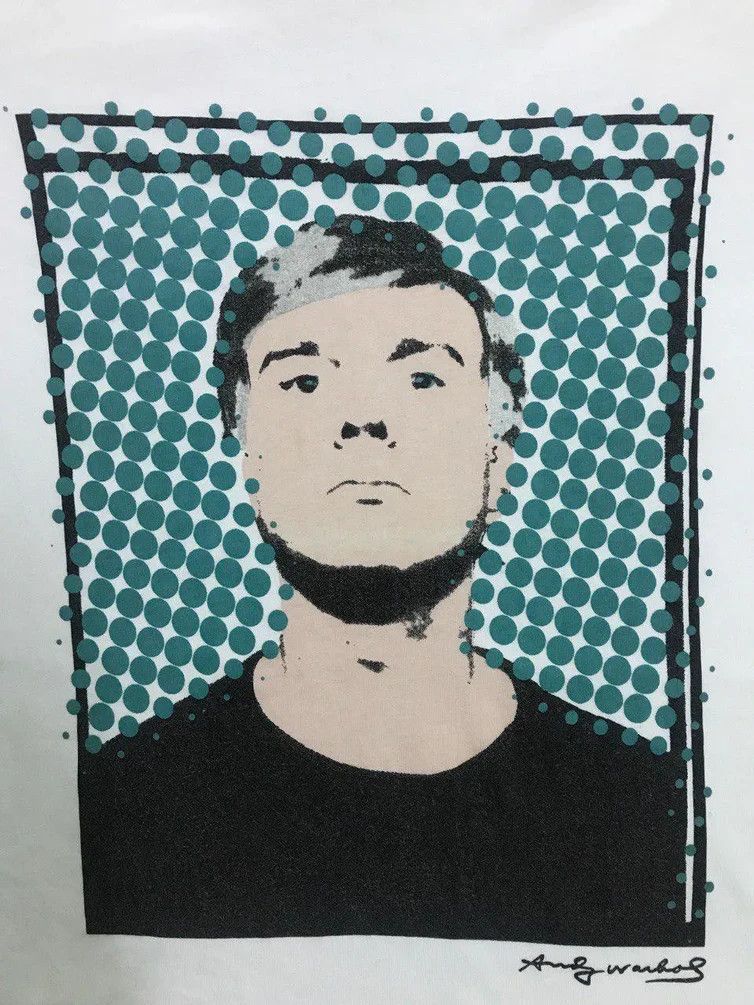 Designer × Japanese Brand ANDY WARHOL Exclusive WHITNEY Portrait TShirt Size US M / EU 48-50 / 2 - 1 Thumbnail