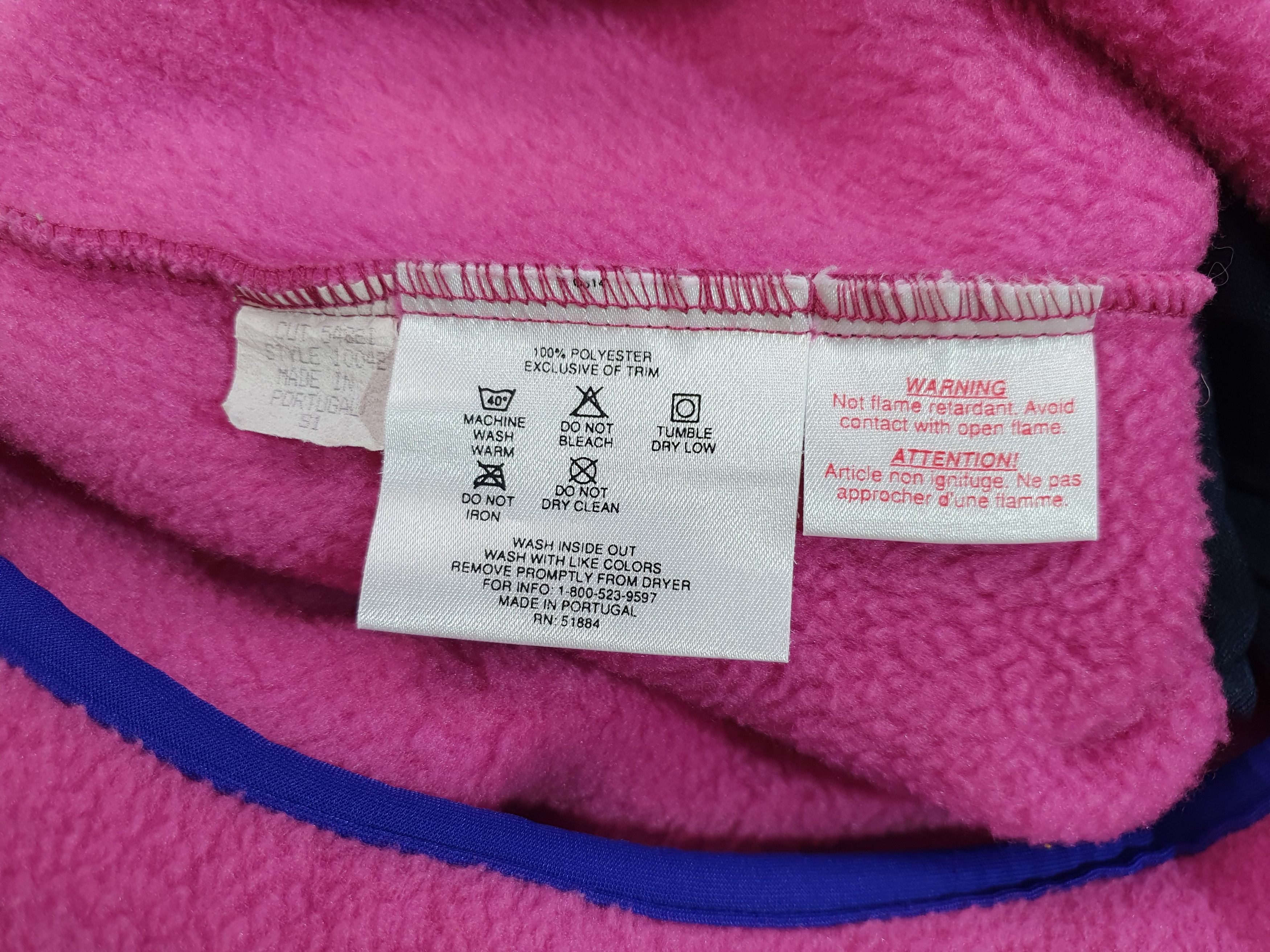Patagonia × Vintage 1991 Patagonia Vintage Rare Fleece Size S / US 4 / IT 40 - 7 Thumbnail
