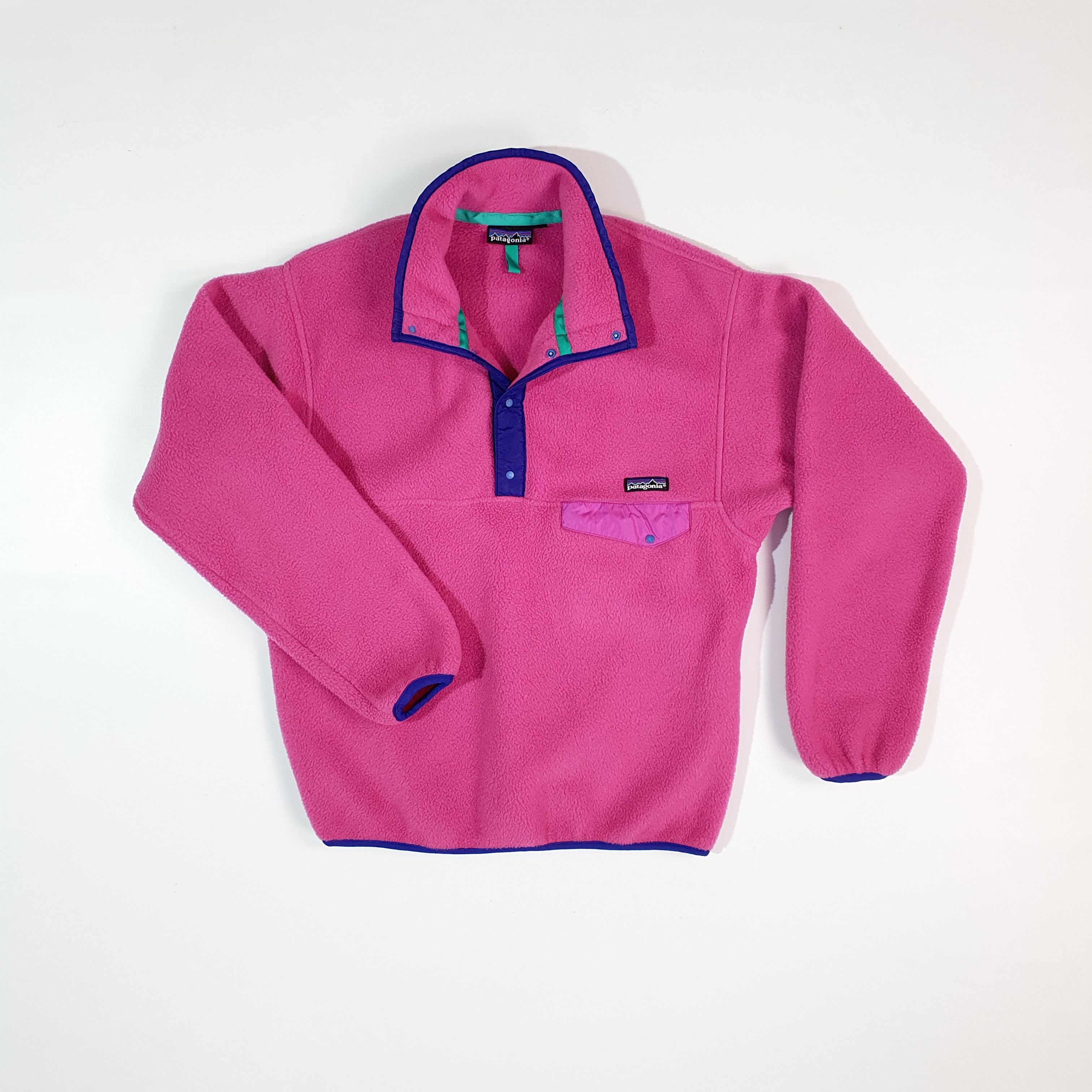 Patagonia × Vintage 1991 Patagonia Vintage Rare Fleece Size S / US 4 / IT 40 - 10 Thumbnail