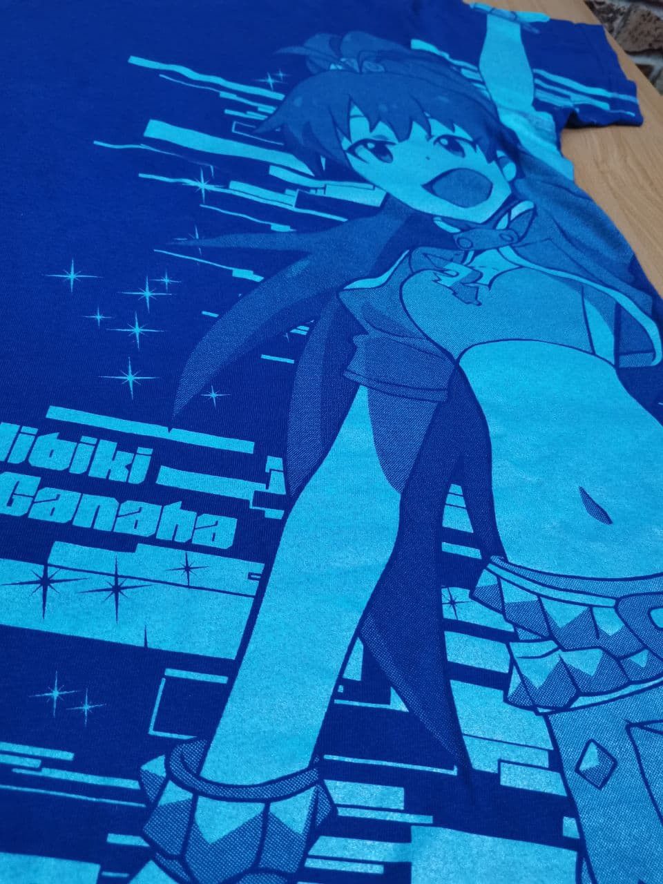 Anime × Cartoon Network × Vintage Hibiki Ganaha Anime Ful Print /Mio Akiyama/Sailormoon/ eva Size US XL / EU 56 / 4 - 2 Thumbnail
