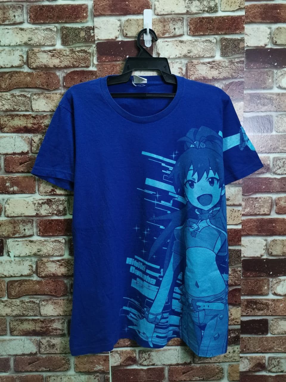 Anime × Cartoon Network × Vintage Hibiki Ganaha Anime Ful Print /Mio Akiyama/Sailormoon/ eva Size US XL / EU 56 / 4 - 3 Thumbnail