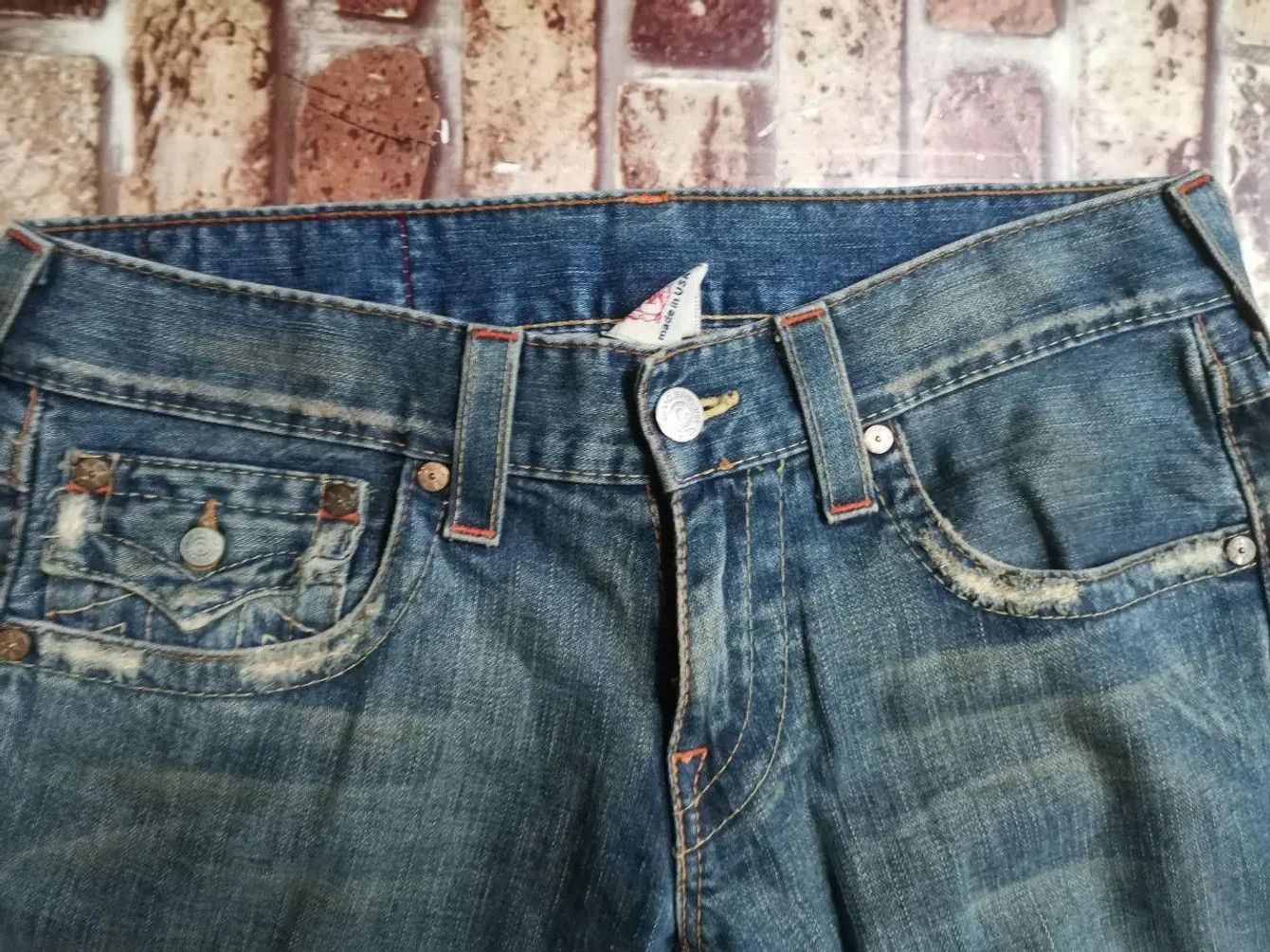 Designer × True Religion × Vintage True Religion Denims Jeans | Edwin | Nudie | Evisu Size US 30 / EU 46 - 5 Thumbnail