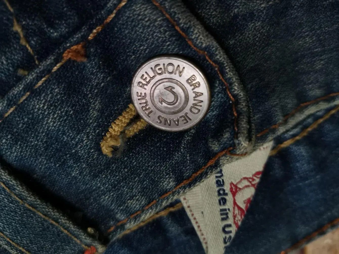 Designer × True Religion × Vintage True Religion Denims Jeans | Edwin | Nudie | Evisu Size US 30 / EU 46 - 6 Thumbnail