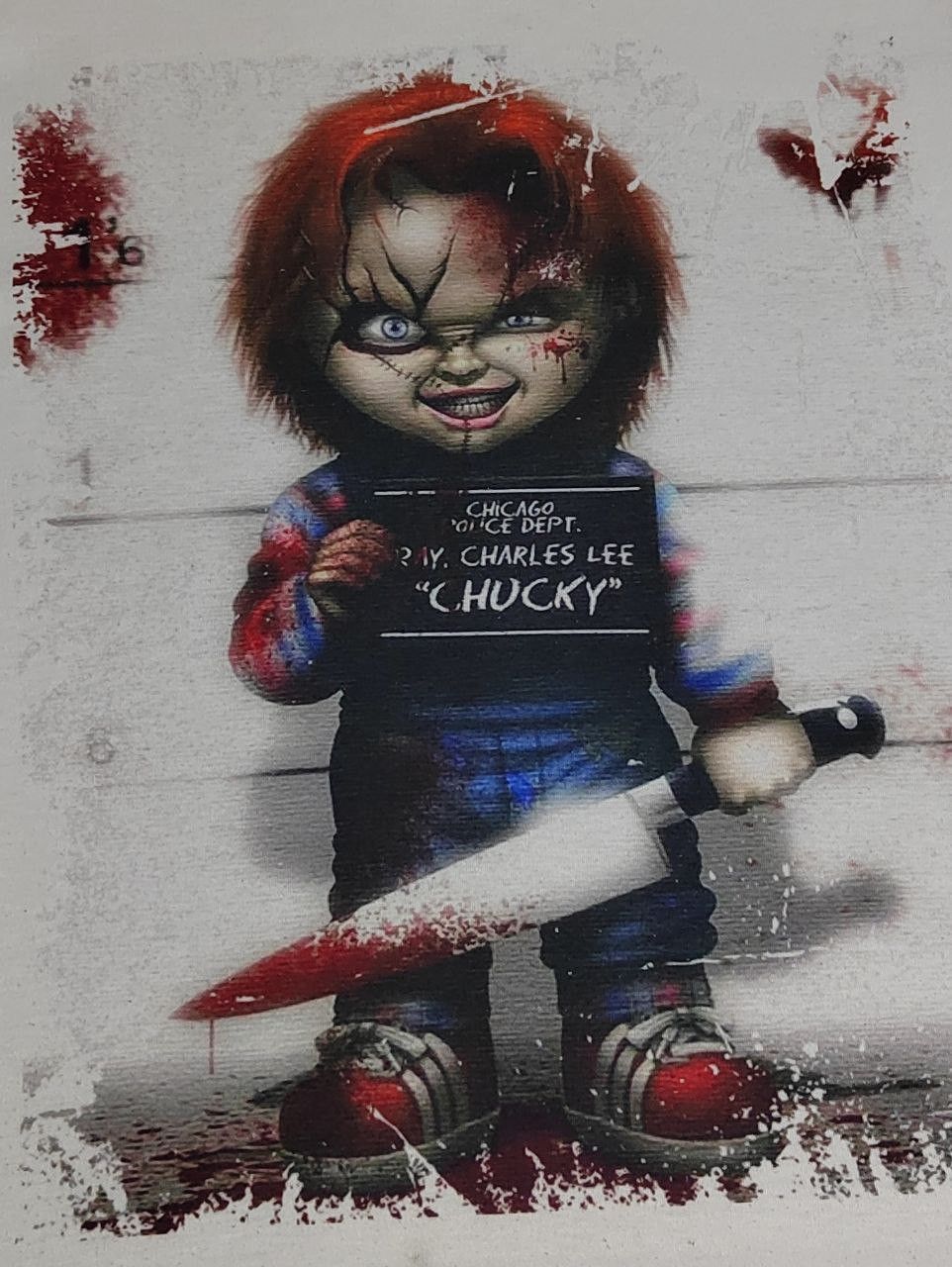 Japanese Brand × Vintage Vitntage Chucky x Horror Movie Tshirt Rare Design Size US L / EU 52-54 / 3 - 1 Thumbnail