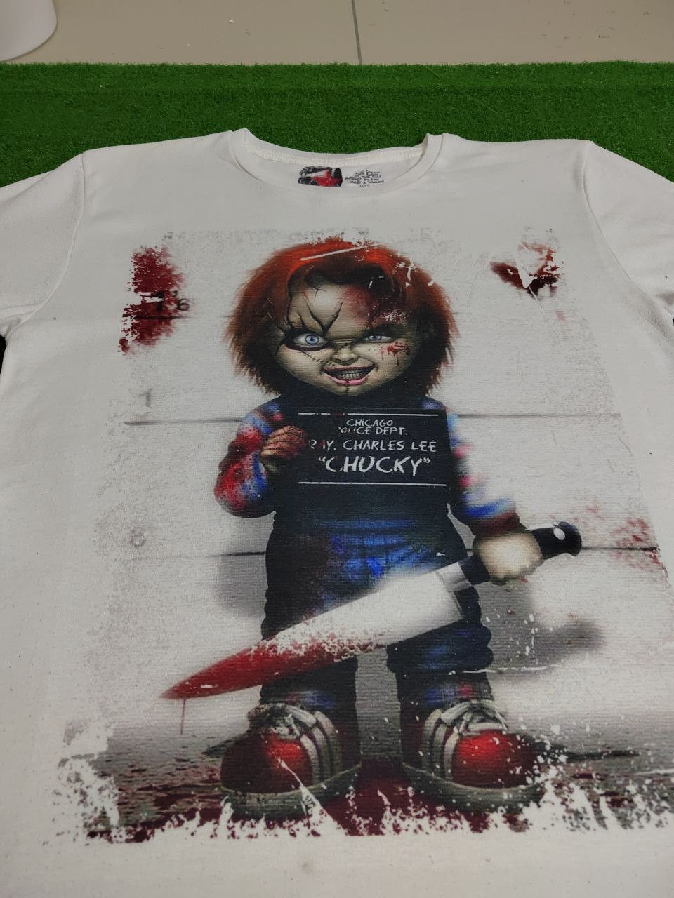 Japanese Brand × Vintage Vitntage Chucky x Horror Movie Tshirt Rare Design Size US L / EU 52-54 / 3 - 8 Thumbnail