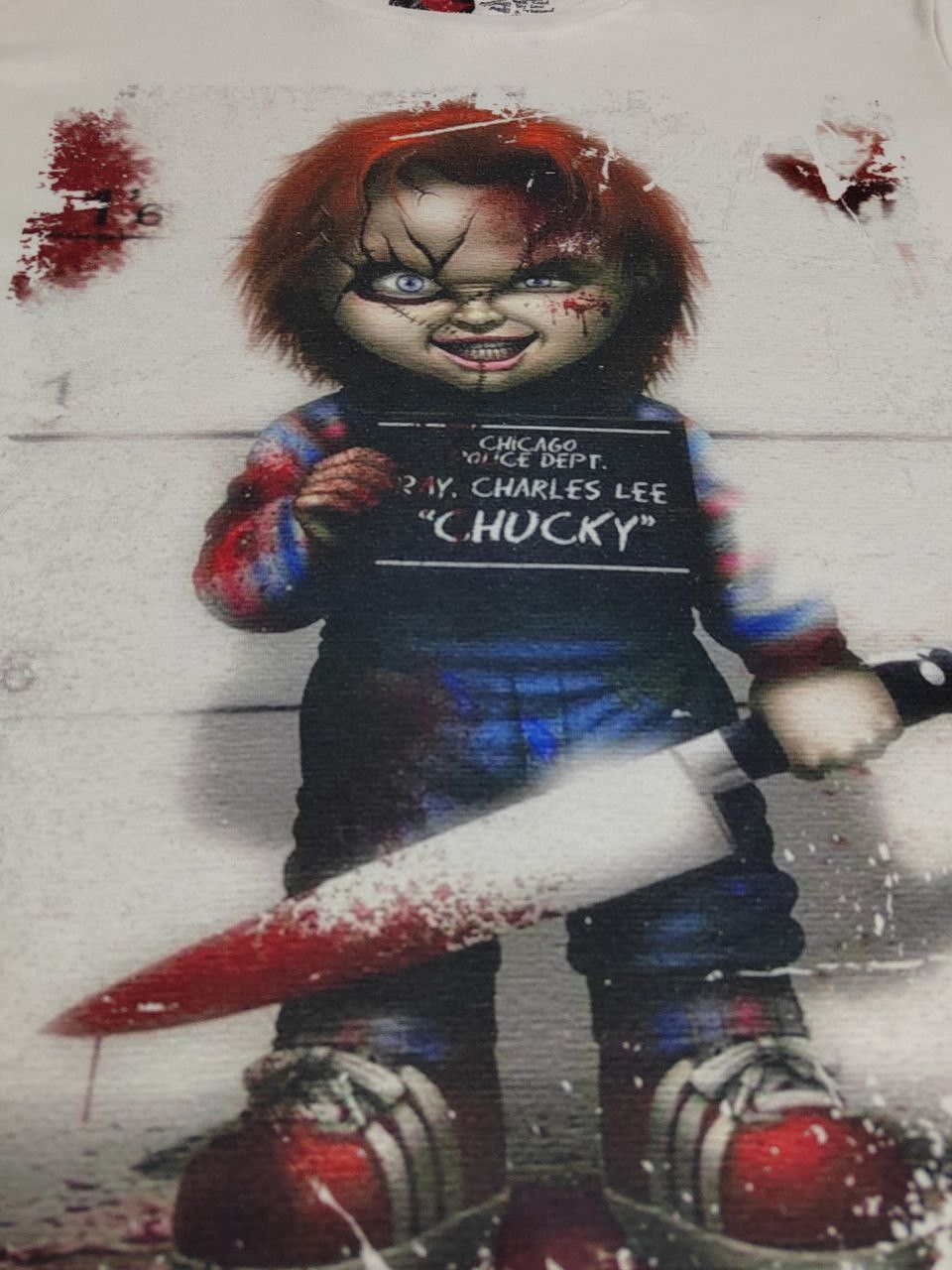 Japanese Brand × Vintage Vitntage Chucky x Horror Movie Tshirt Rare Design Size US L / EU 52-54 / 3 - 2 Thumbnail