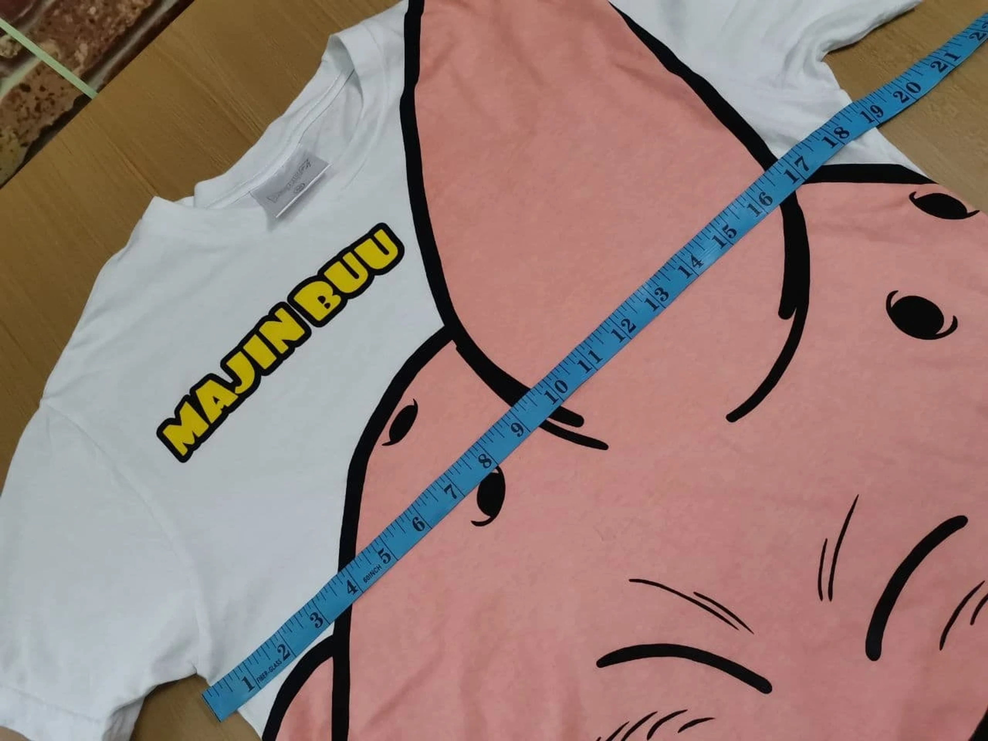 Anime × Cartoon Network × Vintage Vintage full print Dragon Ball Z Majin Booo/ Evangelion Size US M / EU 48-50 / 2 - 3 Thumbnail