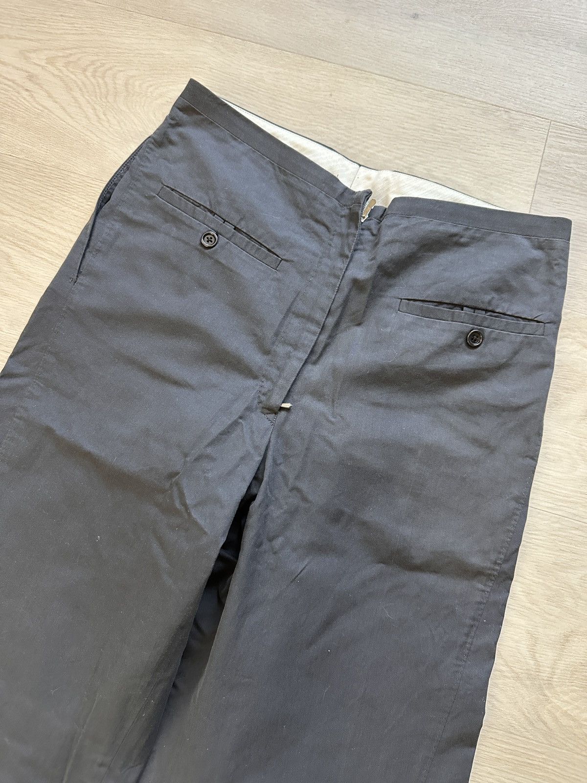 Carol Christian Poell Spring 2000 back on front pant Size 28" / US 6 / IT 42 - 2 Thumbnail