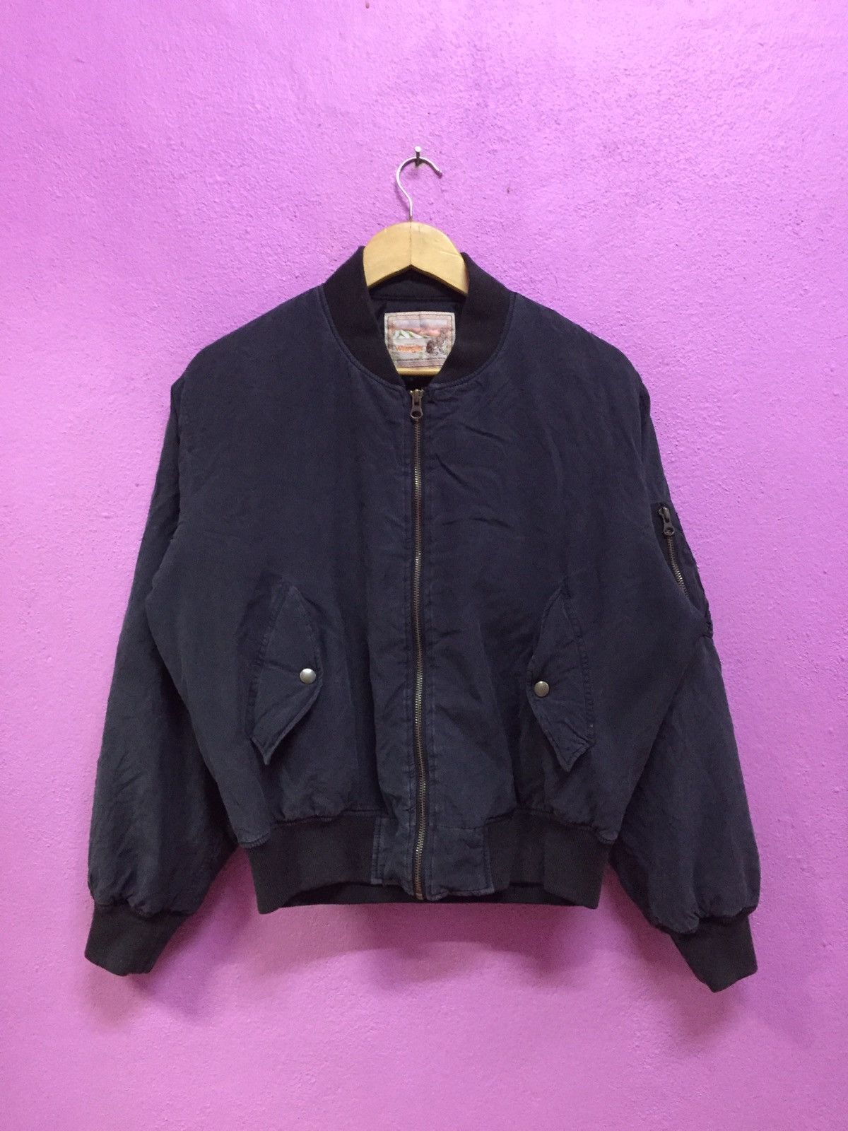 Wrangler Vintage 90’s Wrangler Bomber Style Jackets Size US M / EU 48-50 / 2 - 1 Thumbnail