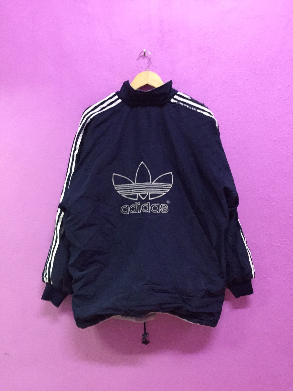 Adidas Vintage 90’s Adidas Riversable Jackets Size US XL / EU 56 / 4 - 1 Thumbnail