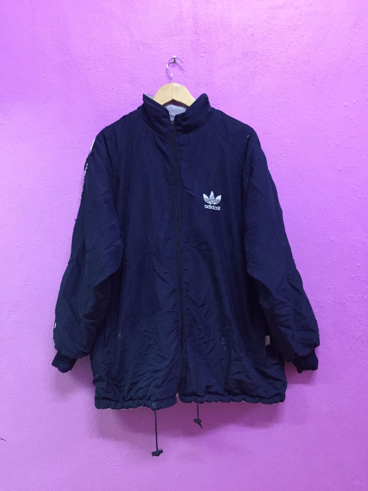 Adidas Vintage 90’s Adidas Riversable Jackets Size US XL / EU 56 / 4 - 2 Thumbnail