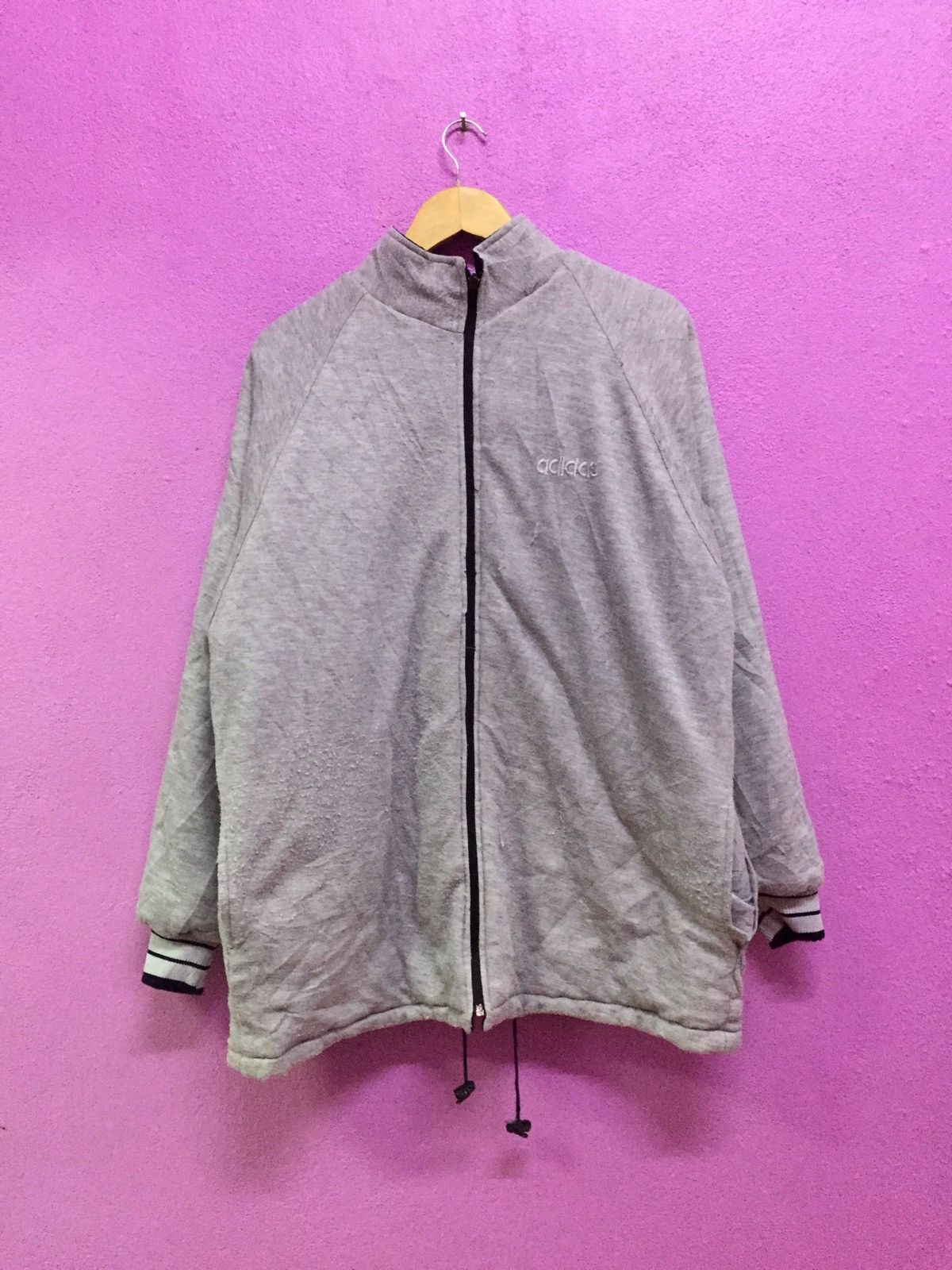 Adidas Vintage 90’s Adidas Riversable Jackets Size US XL / EU 56 / 4 - 4 Thumbnail