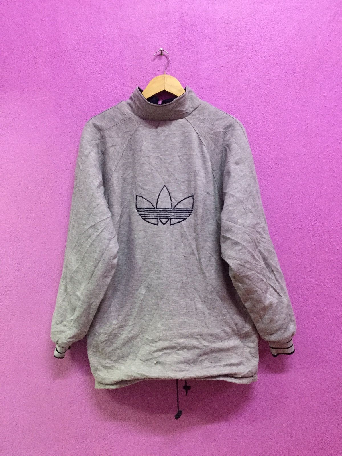 Adidas Vintage 90’s Adidas Riversable Jackets Size US XL / EU 56 / 4 - 3 Thumbnail