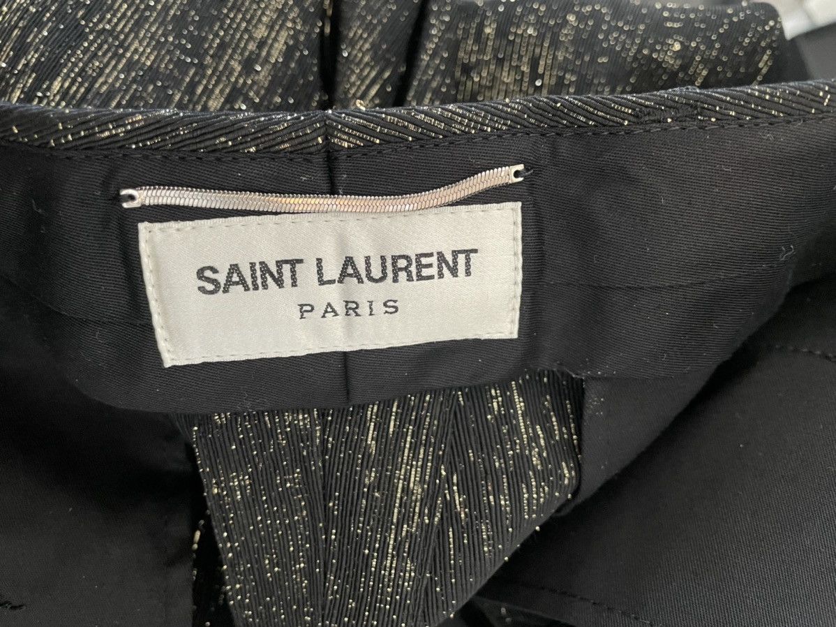 Saint Laurent Paris Brand NEW Rare $2,750 Super Runway Pure Silk Dress Pant Size US 31 - 8 Thumbnail