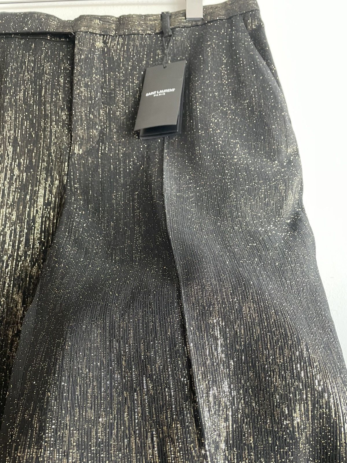 Saint Laurent Paris Brand NEW Rare $2,750 Super Runway Pure Silk Dress Pant Size US 31 - 5 Thumbnail