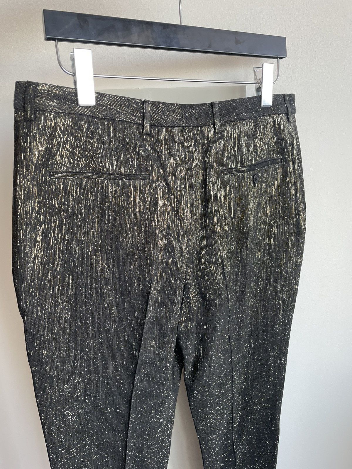 Saint Laurent Paris Brand NEW Rare $2,750 Super Runway Pure Silk Dress Pant Size US 31 - 15 Thumbnail