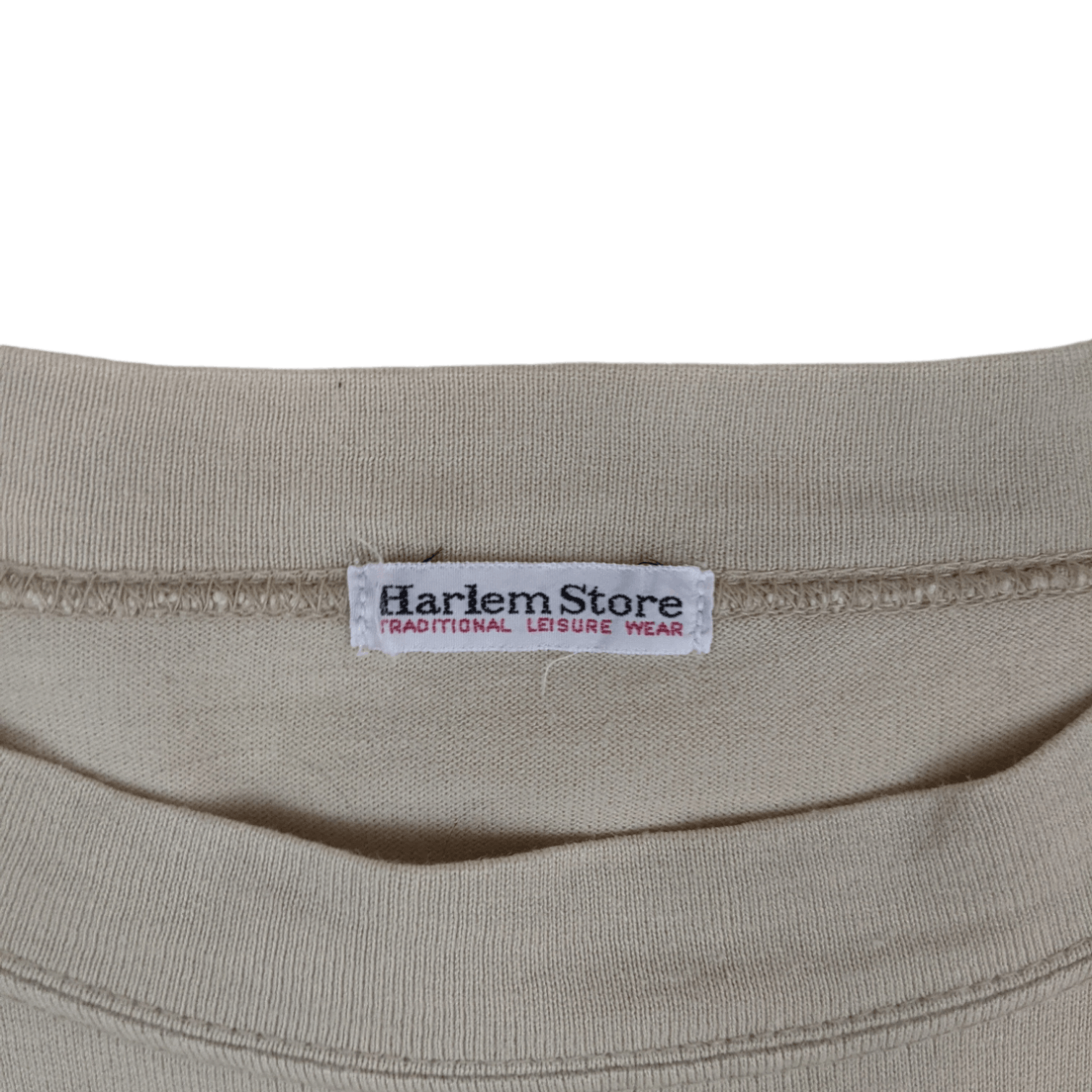 Japanese Brand 90's Japan HARLEM STORE Graphic T-Shirt Single Stitches Size US L / EU 52-54 / 3 - 10 Thumbnail
