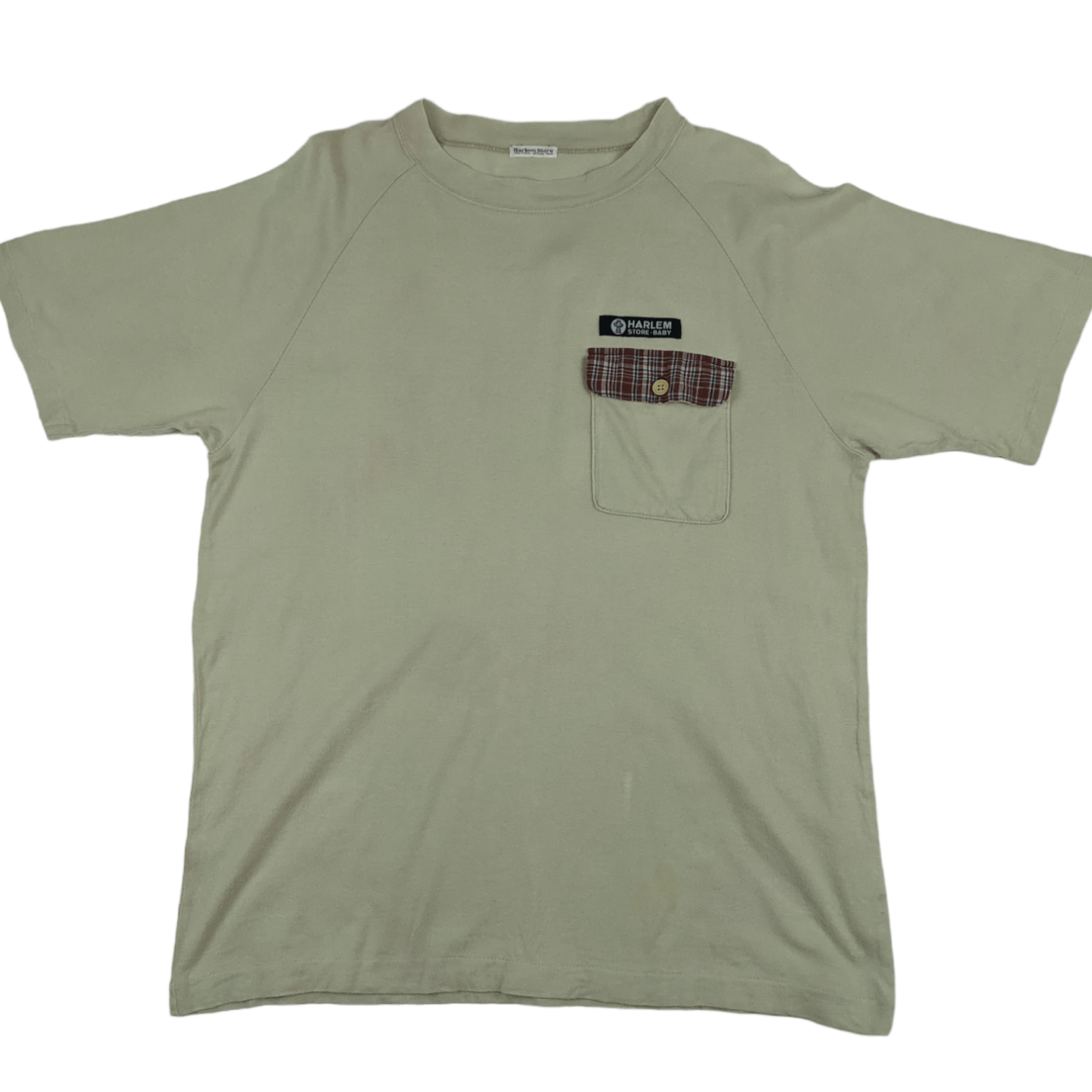 Japanese Brand 90's Japan HARLEM STORE Graphic T-Shirt Single Stitches Size US L / EU 52-54 / 3 - 2 Thumbnail