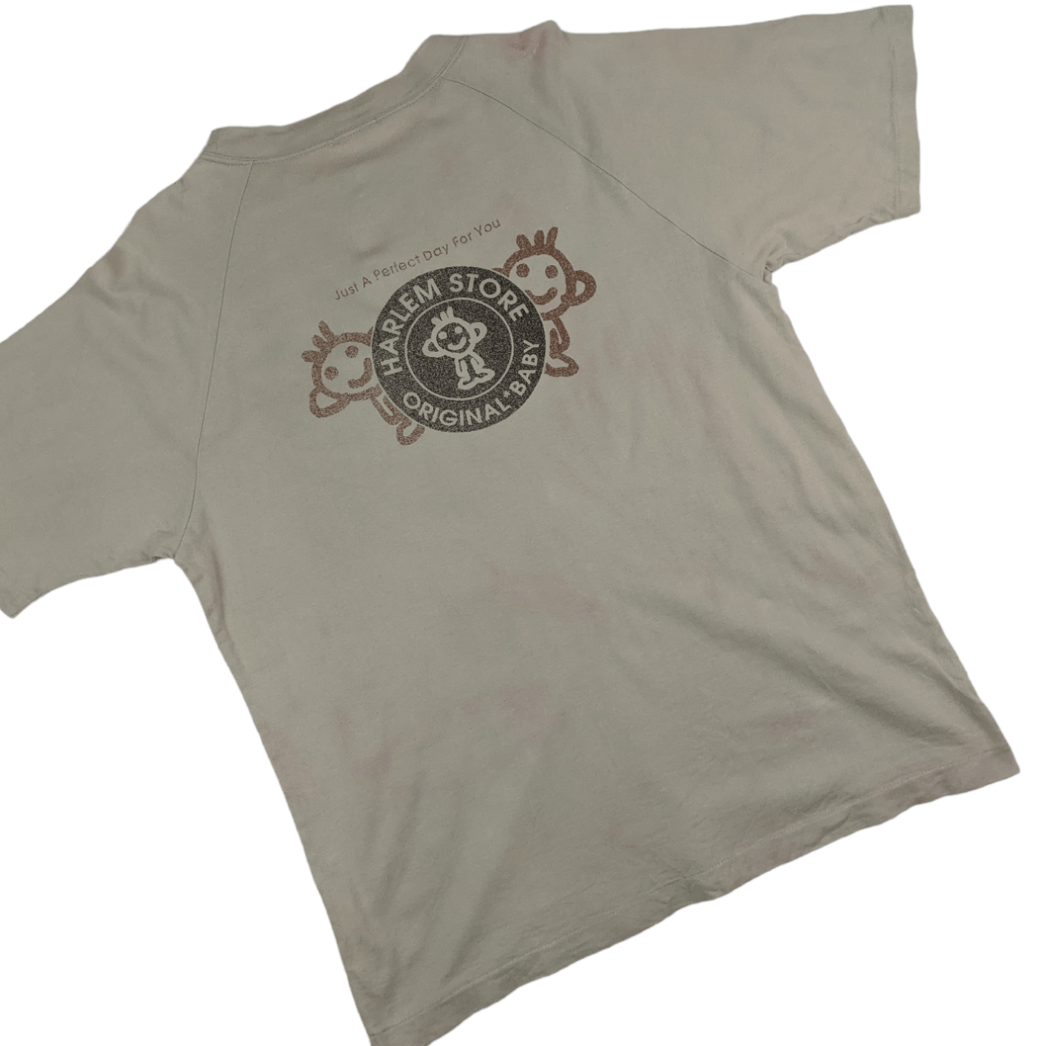 Japanese Brand 90's Japan HARLEM STORE Graphic T-Shirt Single Stitches Size US L / EU 52-54 / 3 - 6 Thumbnail