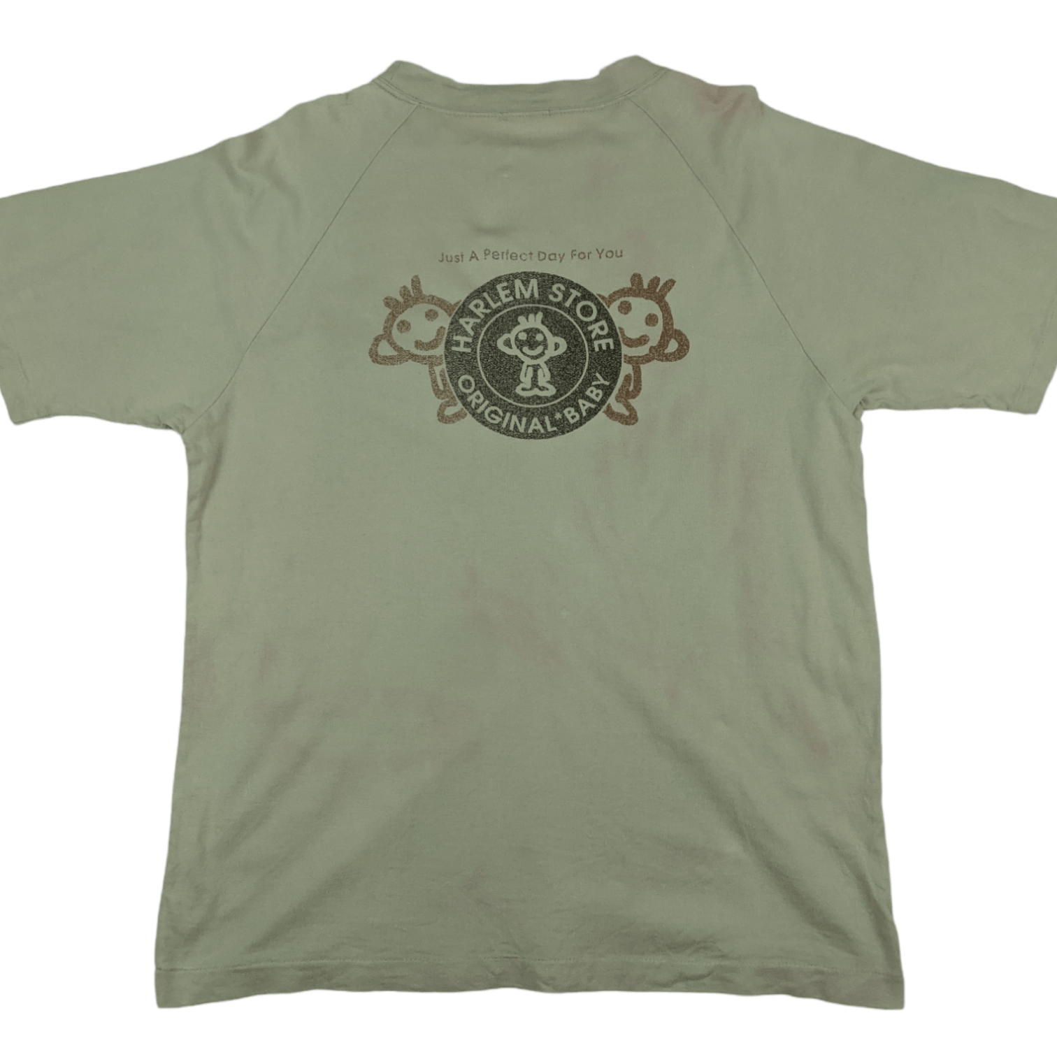 Japanese Brand 90's Japan HARLEM STORE Graphic T-Shirt Single Stitches Size US L / EU 52-54 / 3 - 5 Thumbnail