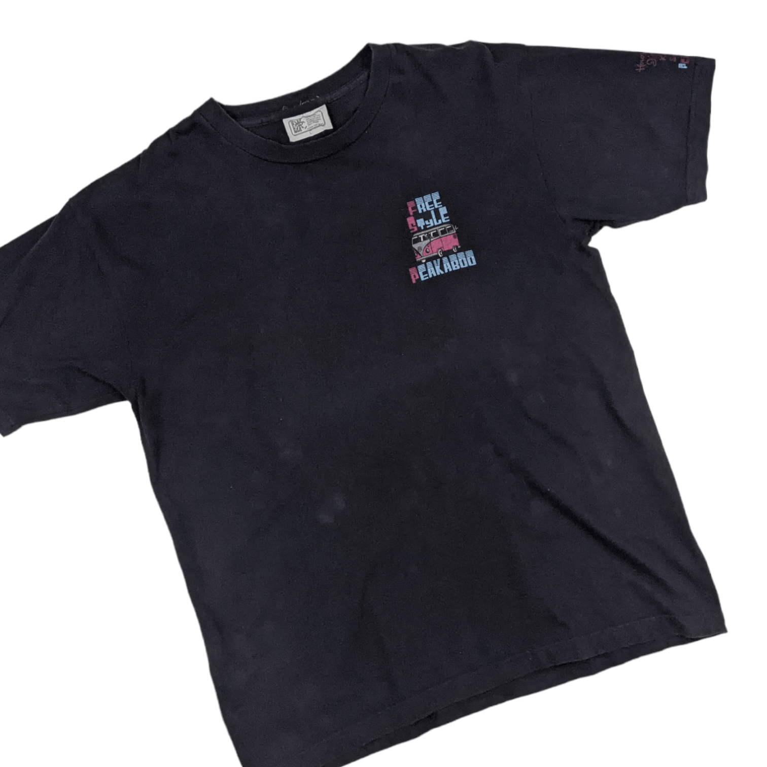 Japanese Brand Vintage Japan PEAKABOO Surf Graphic T-Shirt Size US L / EU 52-54 / 3 - 3 Thumbnail
