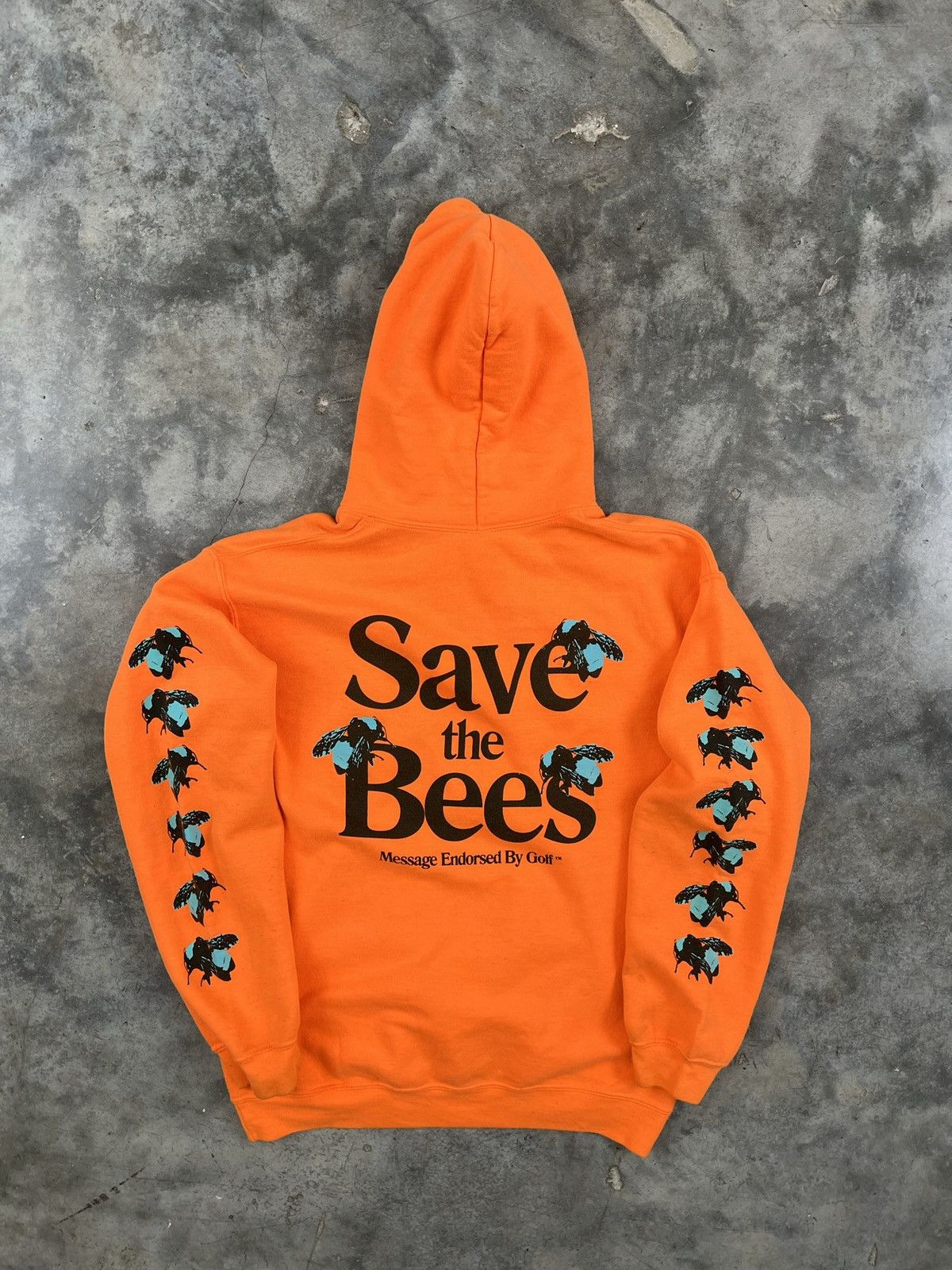 Golf Wang Golf Wang Save The Bees Orange Logo Hoodie Medium Igor Size M / US 6-8 / IT 42-44 - 1 Thumbnail