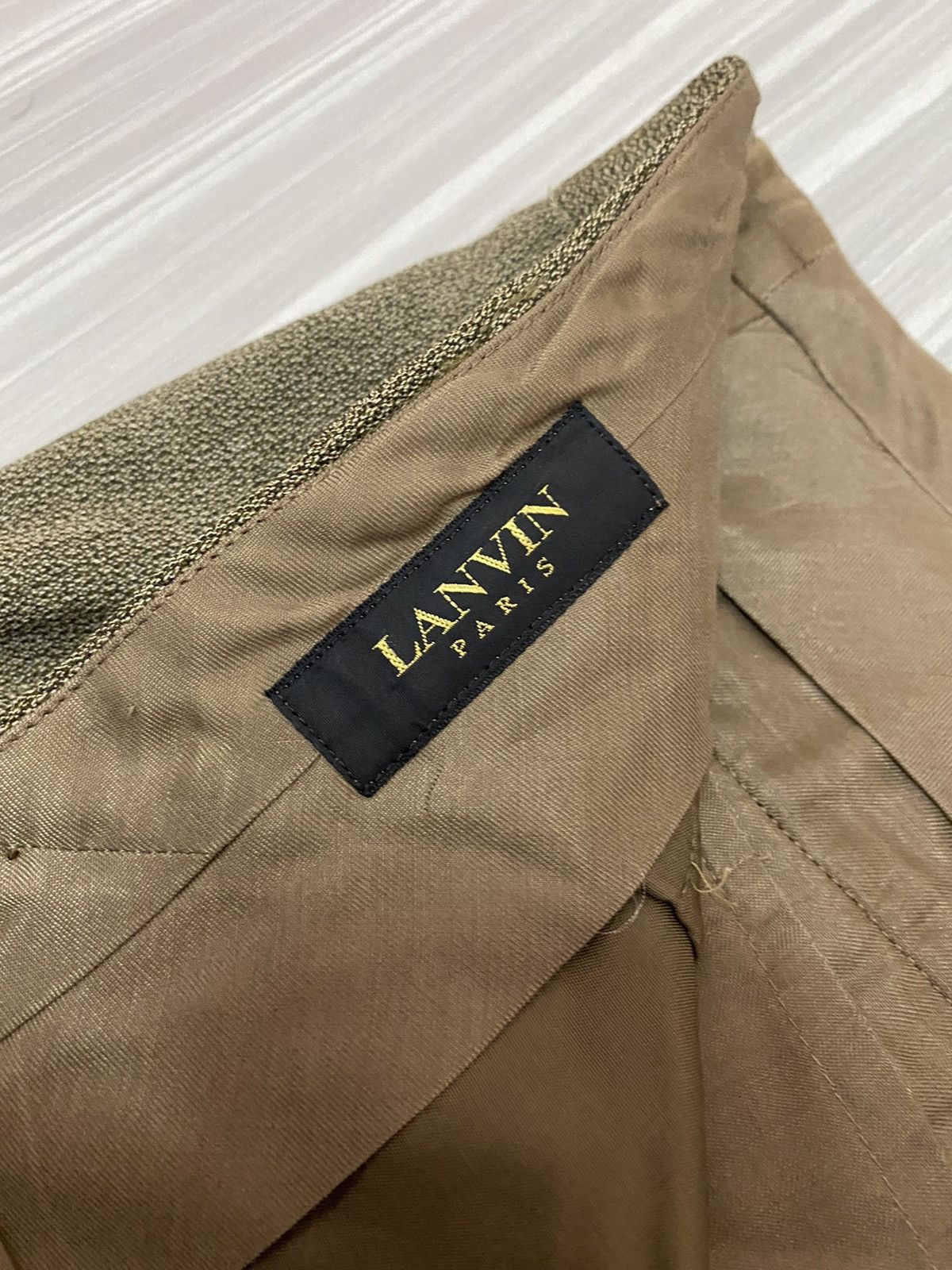 Designer × Lanvin 🔥LANVIN PARIS EXCLUSIVE WOOL TROUSERS PANTS Size US 36 / EU 52 - 7 Thumbnail