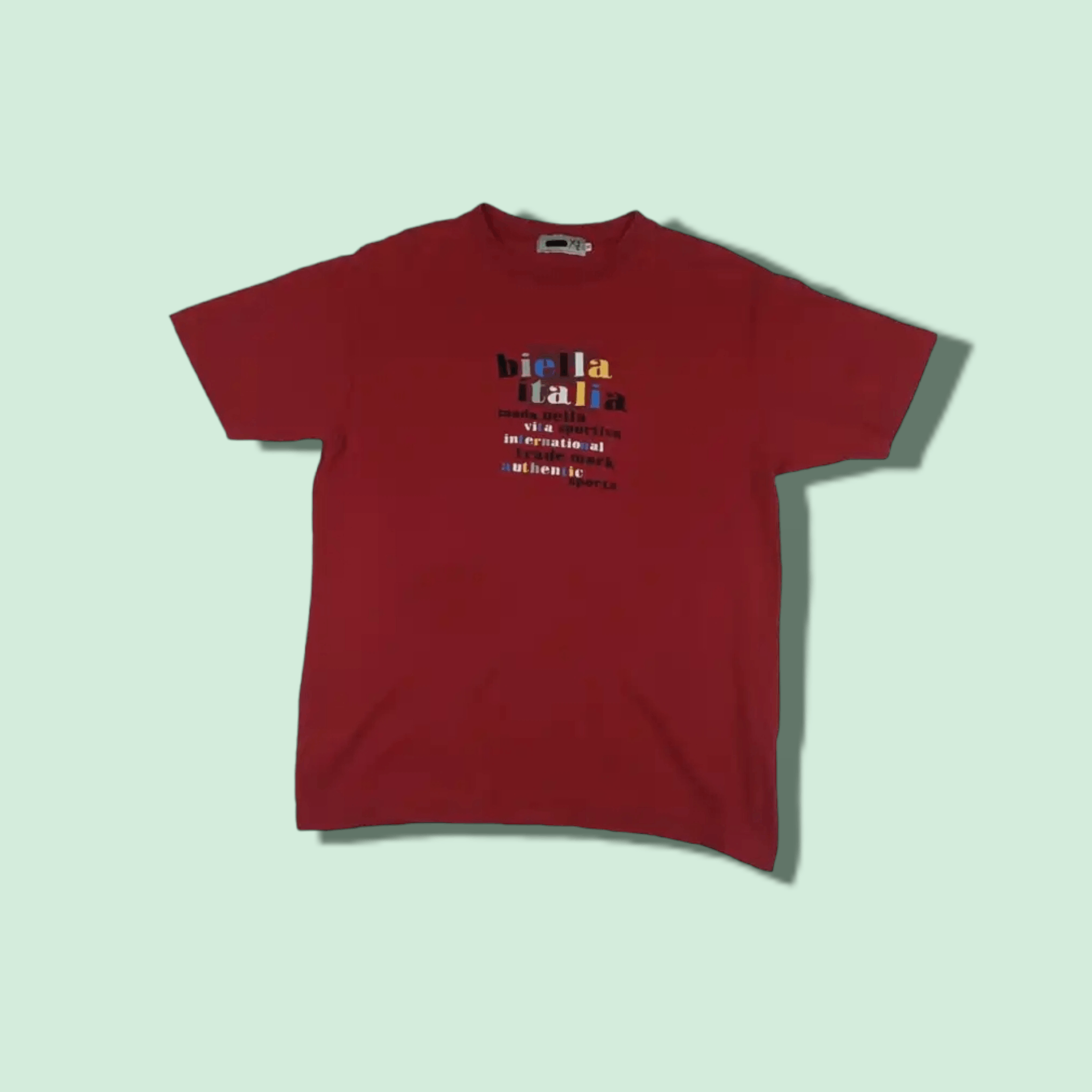 Fila Vintage 90's FILA Biella Italia T-Shirt Single Stitches Size US M / EU 48-50 / 2 - 1 Thumbnail