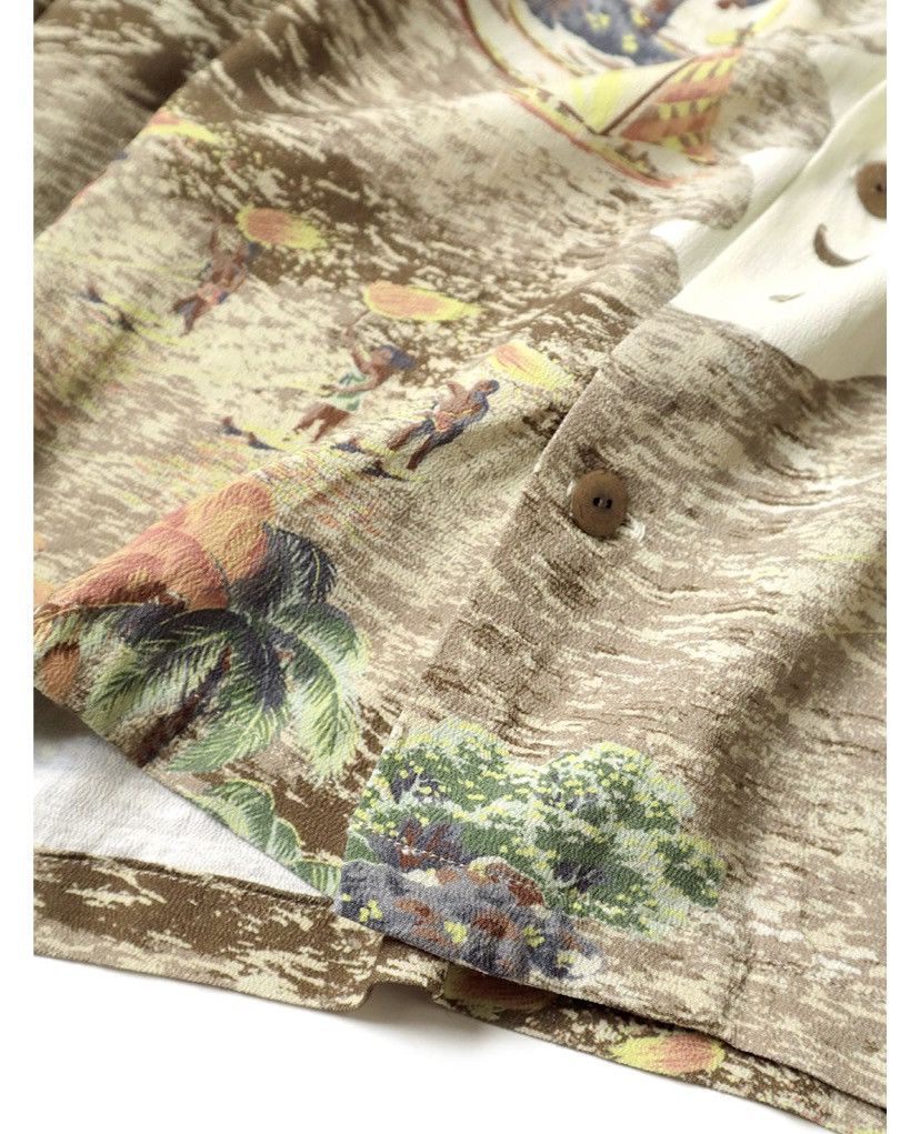 Kapital Kapital bone rayon aloha shirts size 3 Size US L / EU 52-54 / 3 - 6 Thumbnail