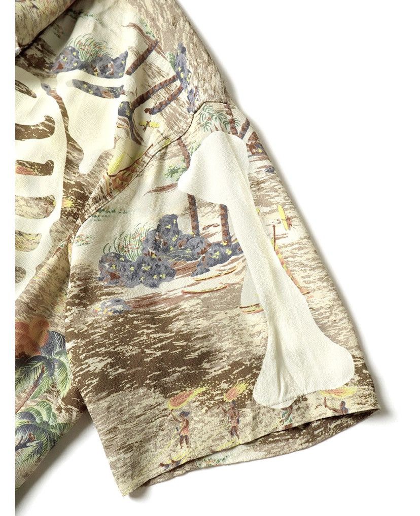 Kapital Kapital bone rayon aloha shirts size 3 Size US L / EU 52-54 / 3 - 5 Thumbnail