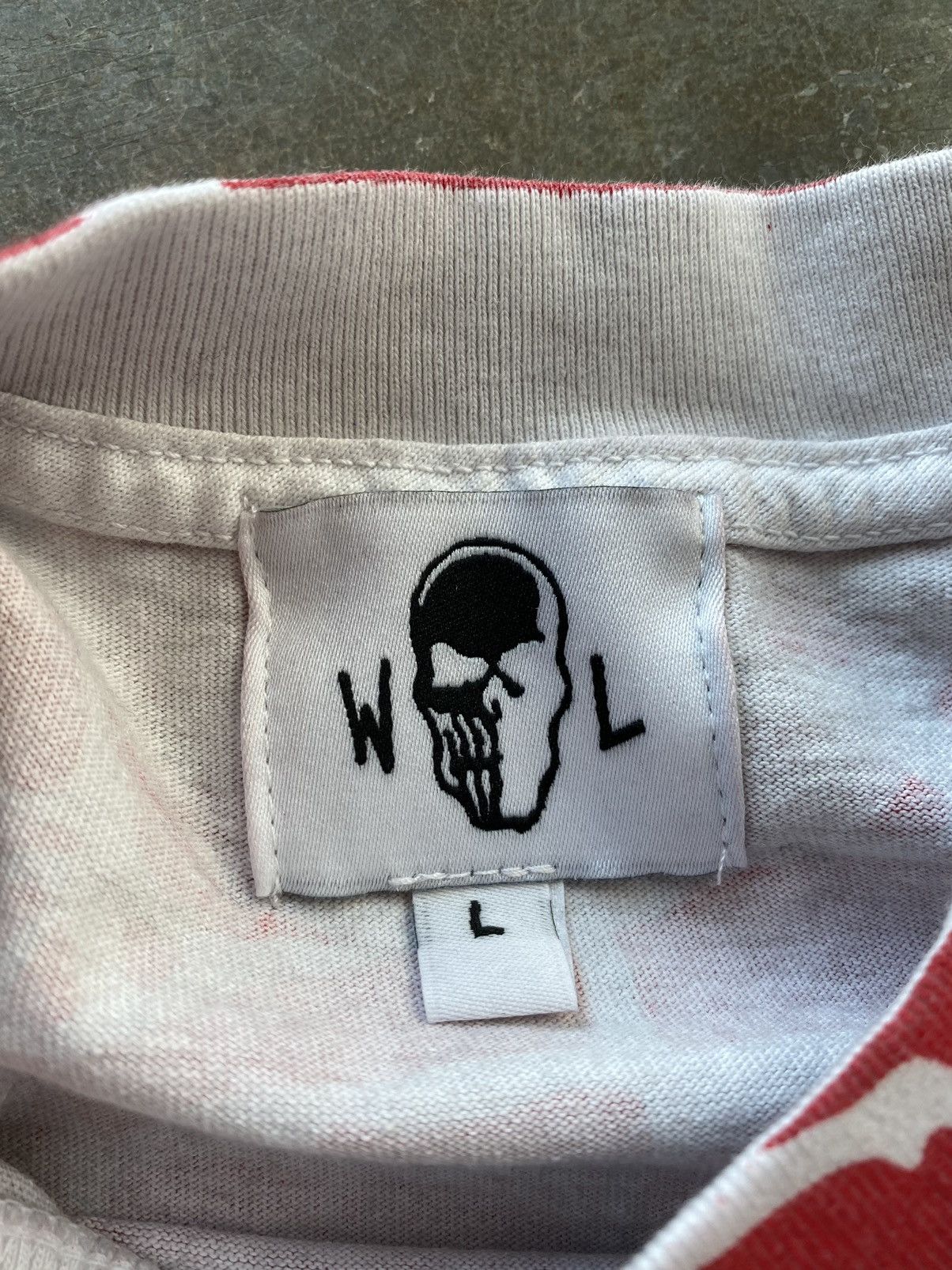 Warren Lotas Warren Lotas Spider Man Web Skull All Over Tee Large ❄️🧊 DC Size US L / EU 52-54 / 3 - 4 Thumbnail