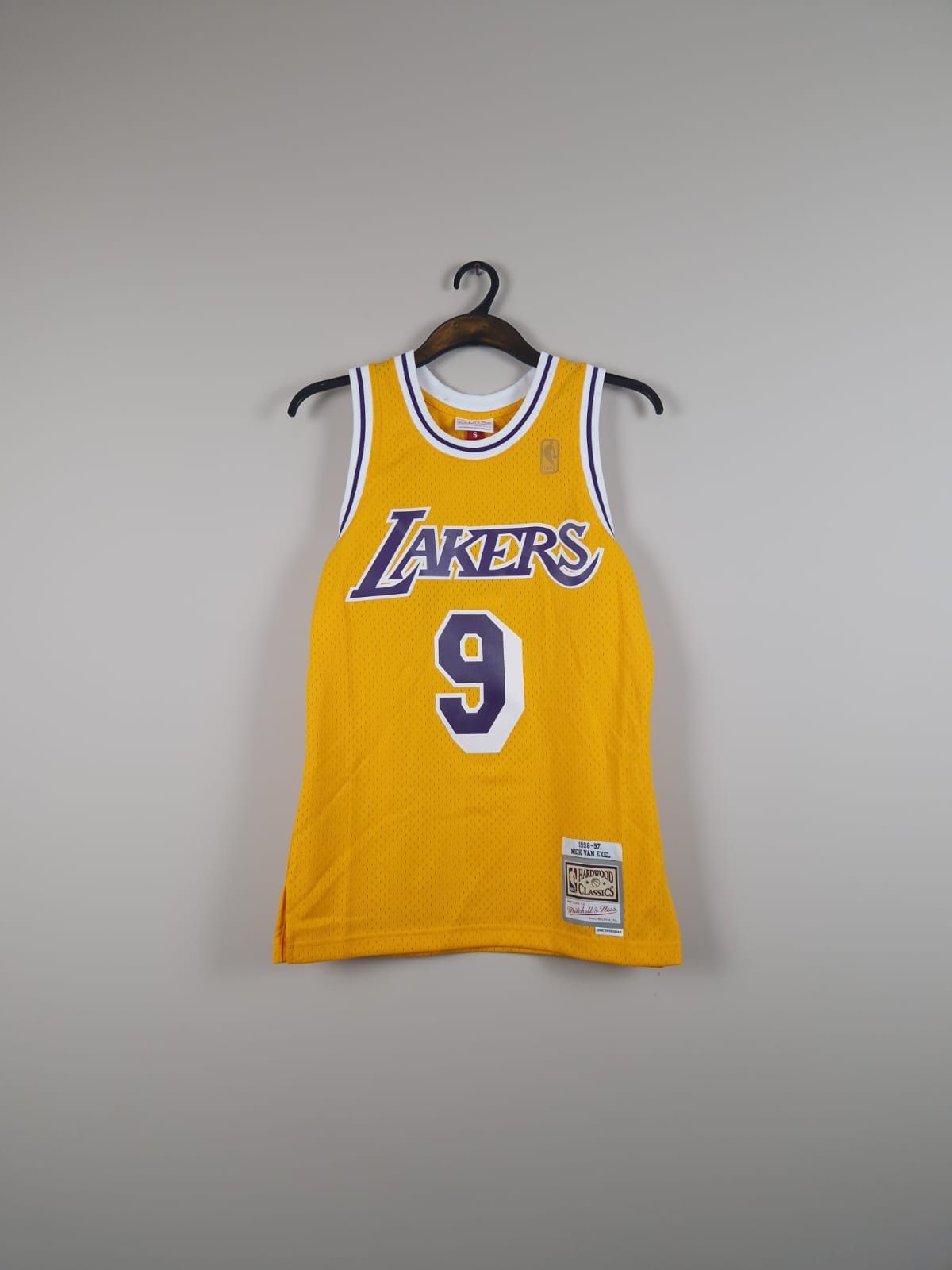 Van Exel #9 Mitchell And Ness Swingman Jersey 1996/97
