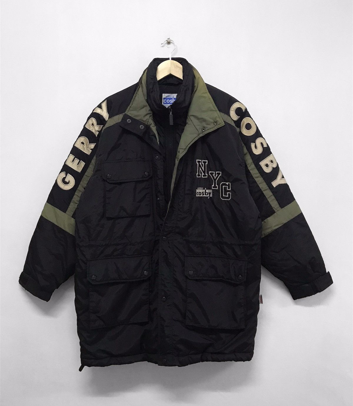 Vintage Vintage Gerry Cosby Puffer Multipocket Jacket Big Prints | Grailed
