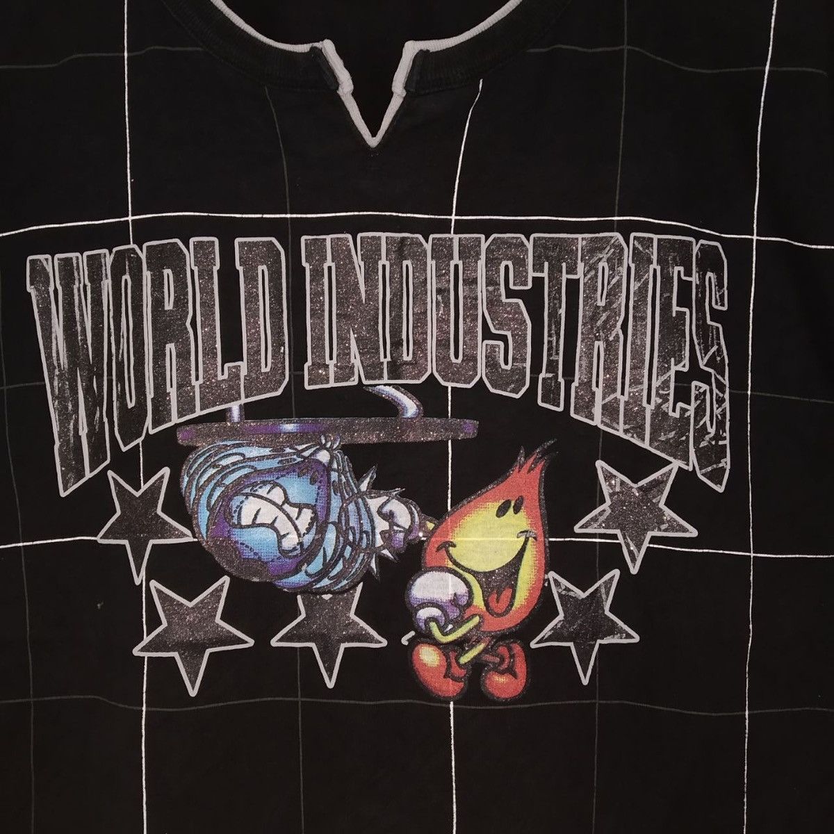 Vintage Vintage World Industries Design Skateboard Skatewear Shirt Size US M / EU 48-50 / 2 - 3 Thumbnail