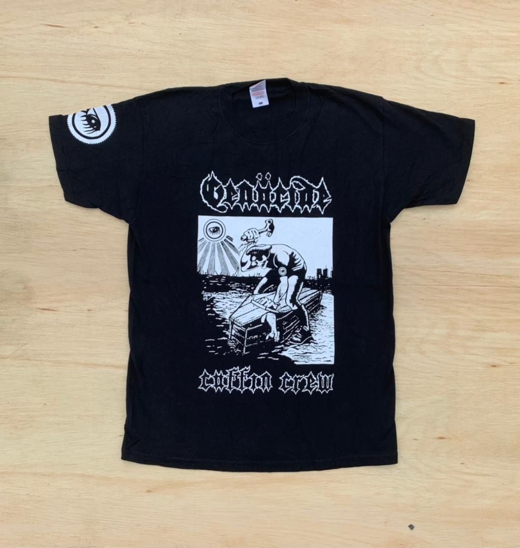 Band Tees × Fruit Of The Loom × Vintage vintage tee Genocide Coffin Crew B10 Size US L / EU 52-54 / 3 - 1 Thumbnail