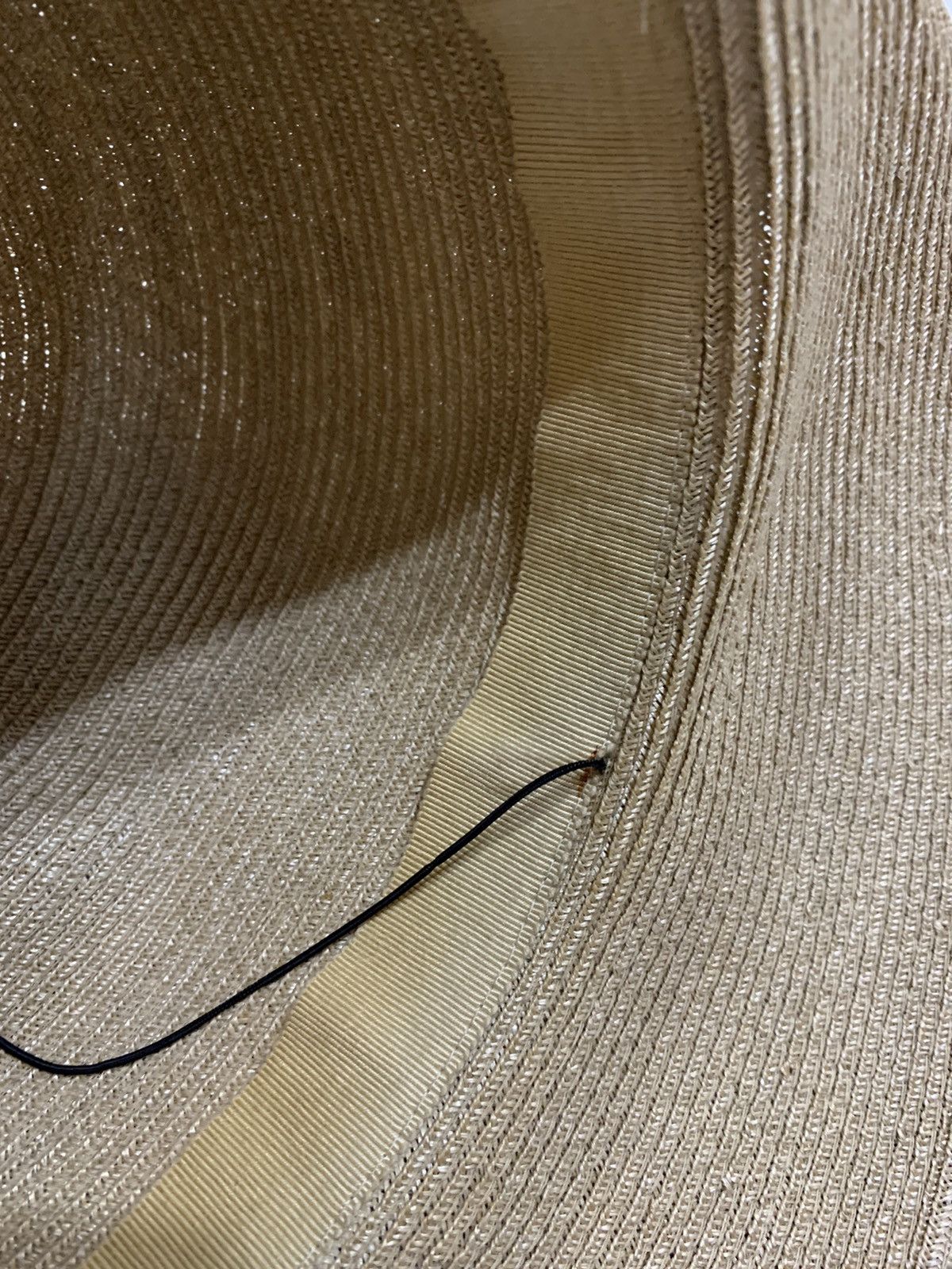 Japanese Brand AKIO HIRATA STRAW BUCKET HAT SIZE 58 Size ONE SIZE - 8 Thumbnail