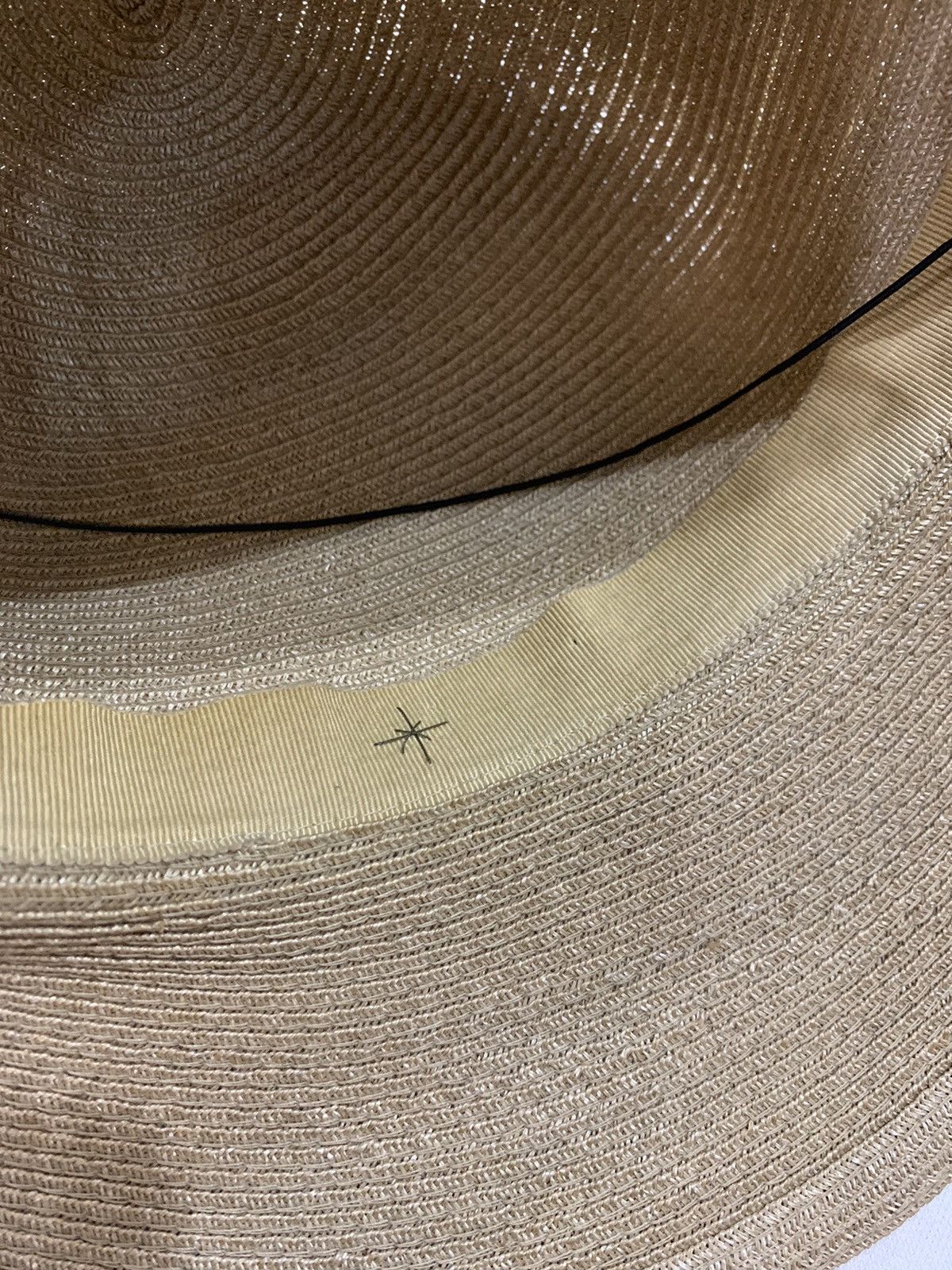 Japanese Brand AKIO HIRATA STRAW BUCKET HAT SIZE 58 Size ONE SIZE - 7 Thumbnail