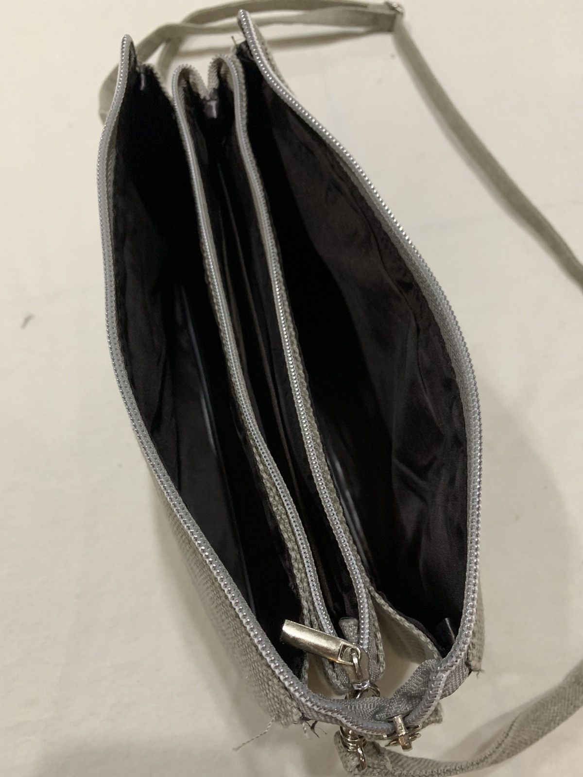 CABANE DE ZUCCA COTTON SLING BAG
