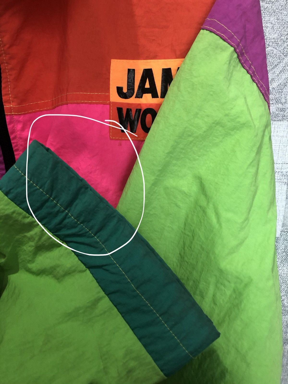 Jams World × Vintage JAMS WORLD light jacket / windbreaker Size US L / EU 52-54 / 3 - 7 Thumbnail