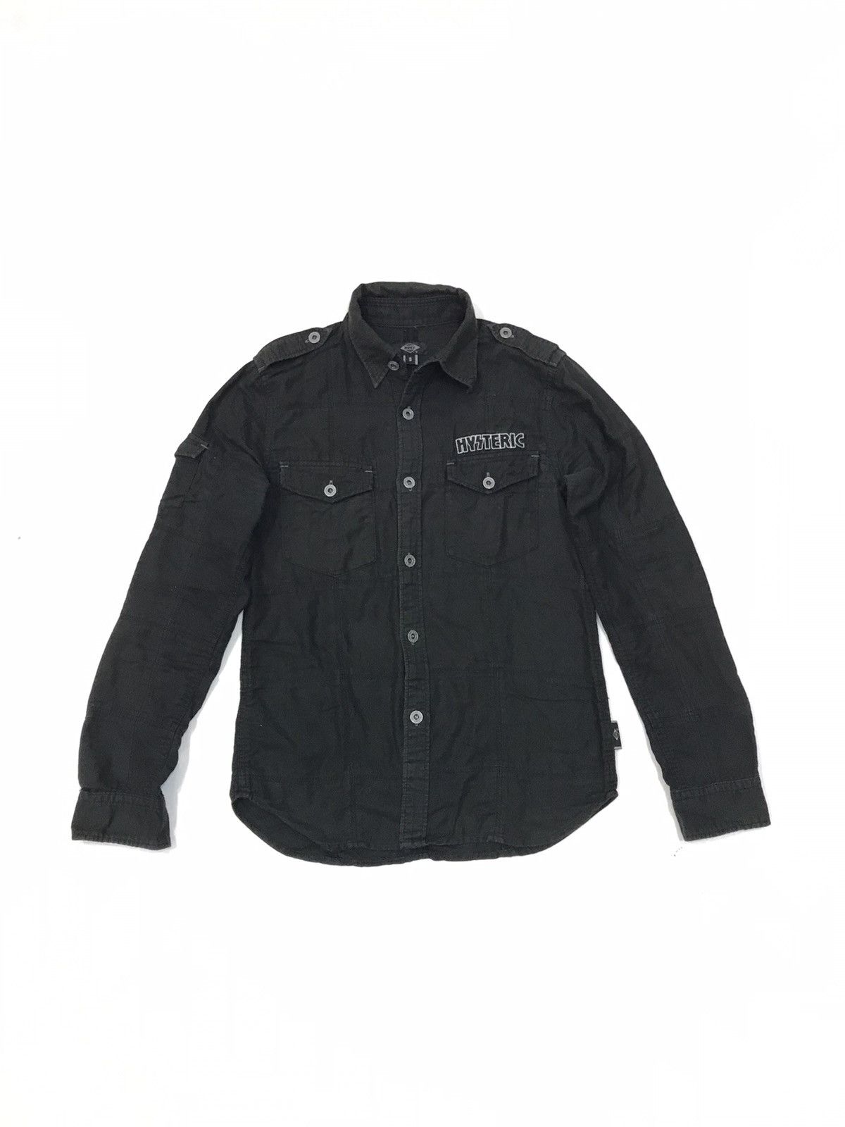 Hysteric Glamour VINTAGE HYSTERIC GLAMOUR PATCHWORK SHIRT BUTTON UPS Size US S / EU 44-46 / 1 - 2 Thumbnail