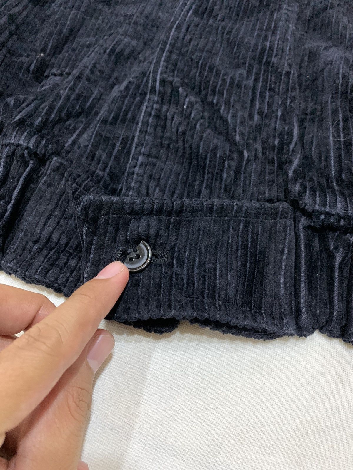Kenzo 1970s KENZO JAP CORDUROY DENIM JACKET Size US M / EU 48-50 / 2 - 5 Thumbnail