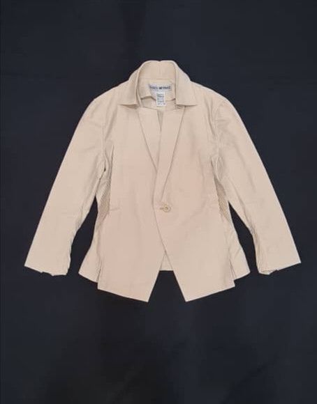 Issey Miyake VINTAGE ISSEY MIYAKE PLEATED PLEATS COAT UNIQUE PATTERN Size US S / EU 44-46 / 1 - 1 Thumbnail