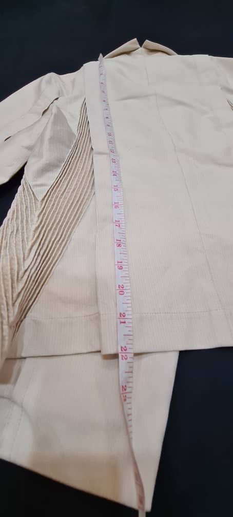 Issey Miyake VINTAGE ISSEY MIYAKE PLEATED PLEATS COAT UNIQUE PATTERN Size US S / EU 44-46 / 1 - 9 Thumbnail