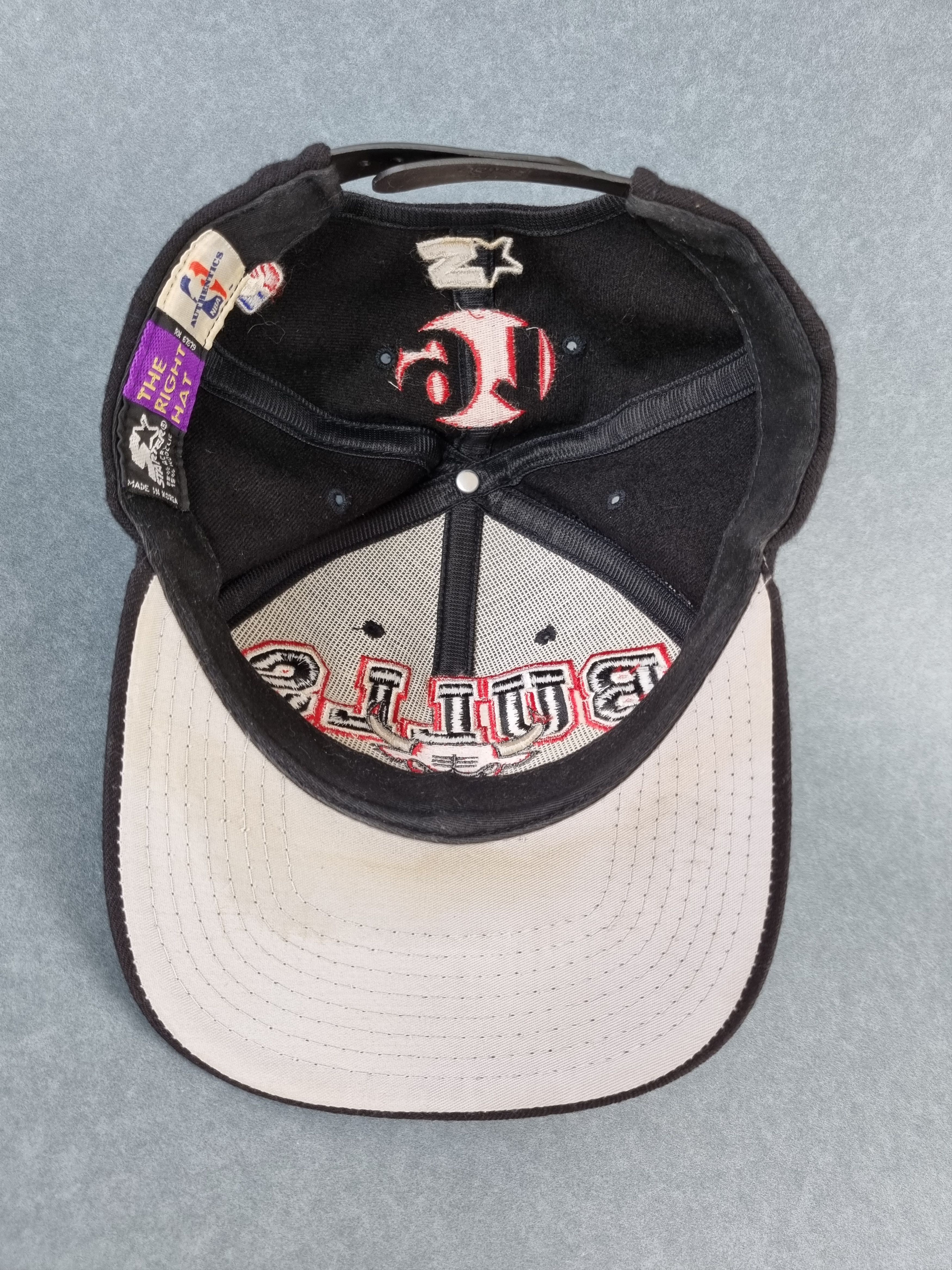 NBA × Sports Specialties × Starter Rare 90s CHICAGO BULLS Starter Wool Cap Vintage Size ONE SIZE - 7 Thumbnail